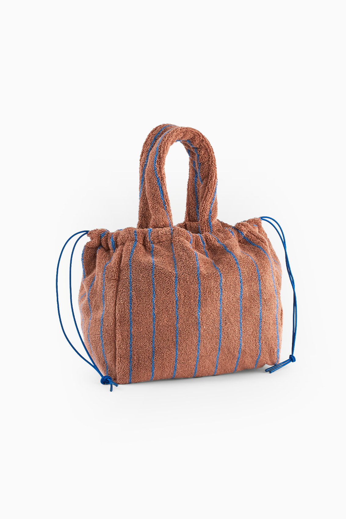  Naram Handbag Small - Camel & Ultramarine - RUM Amsterdam