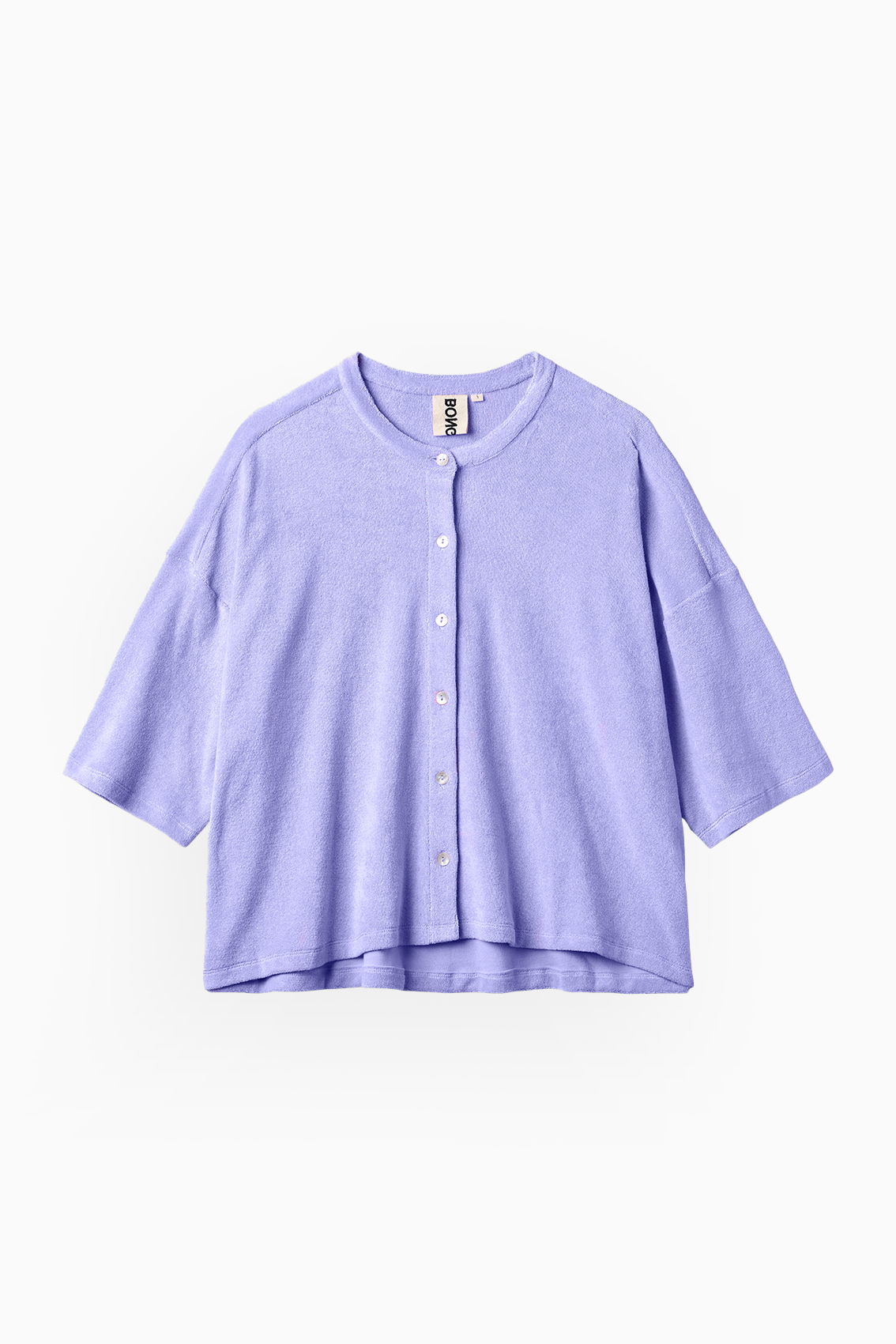  Naram Oversized Shirt - Lavender Blue - RUM Amsterdam