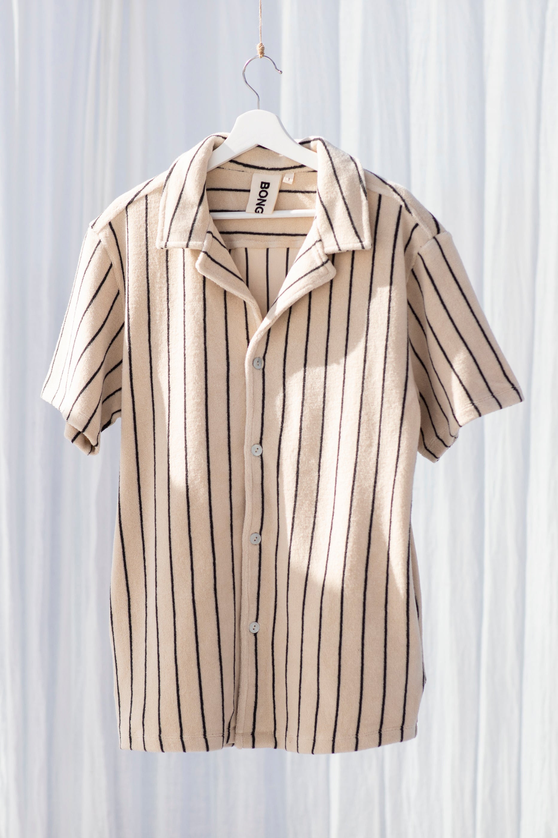  Naram Shirt - Creme & Ink - RUM Amsterdam