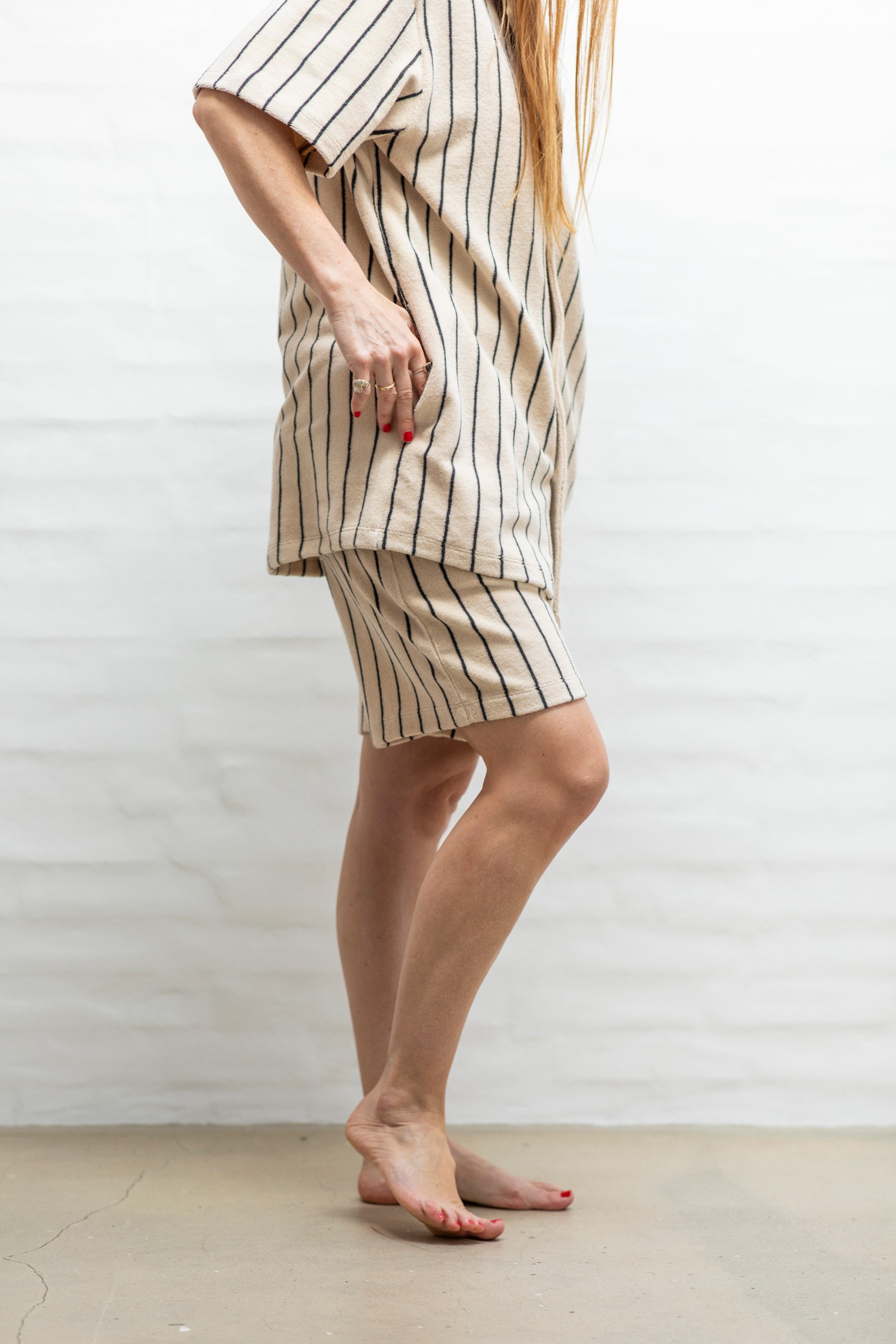  Naram Shorts - Creme & Ink - RUM Amsterdam