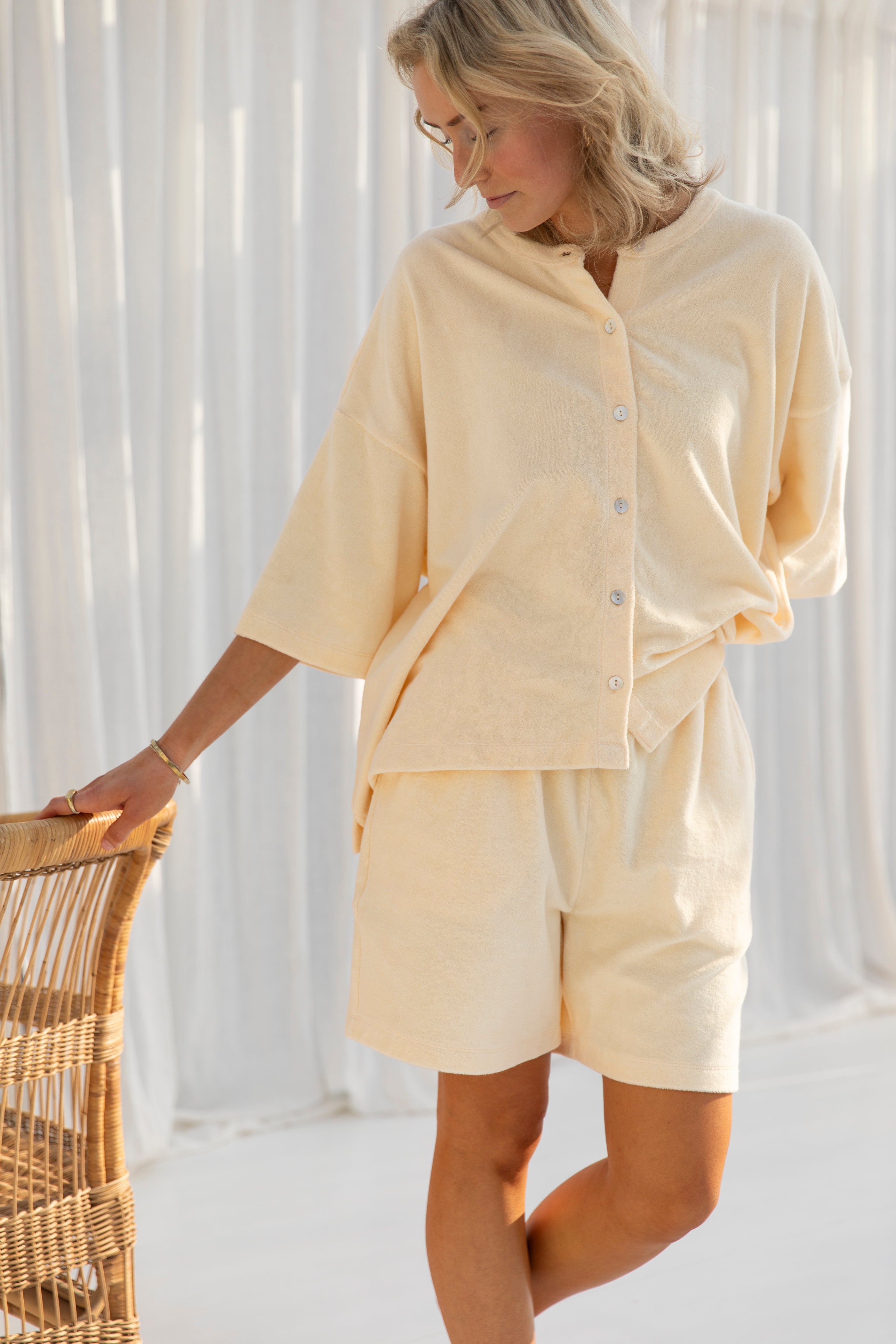  Naram Shorts - Vanilla - RUM Amsterdam