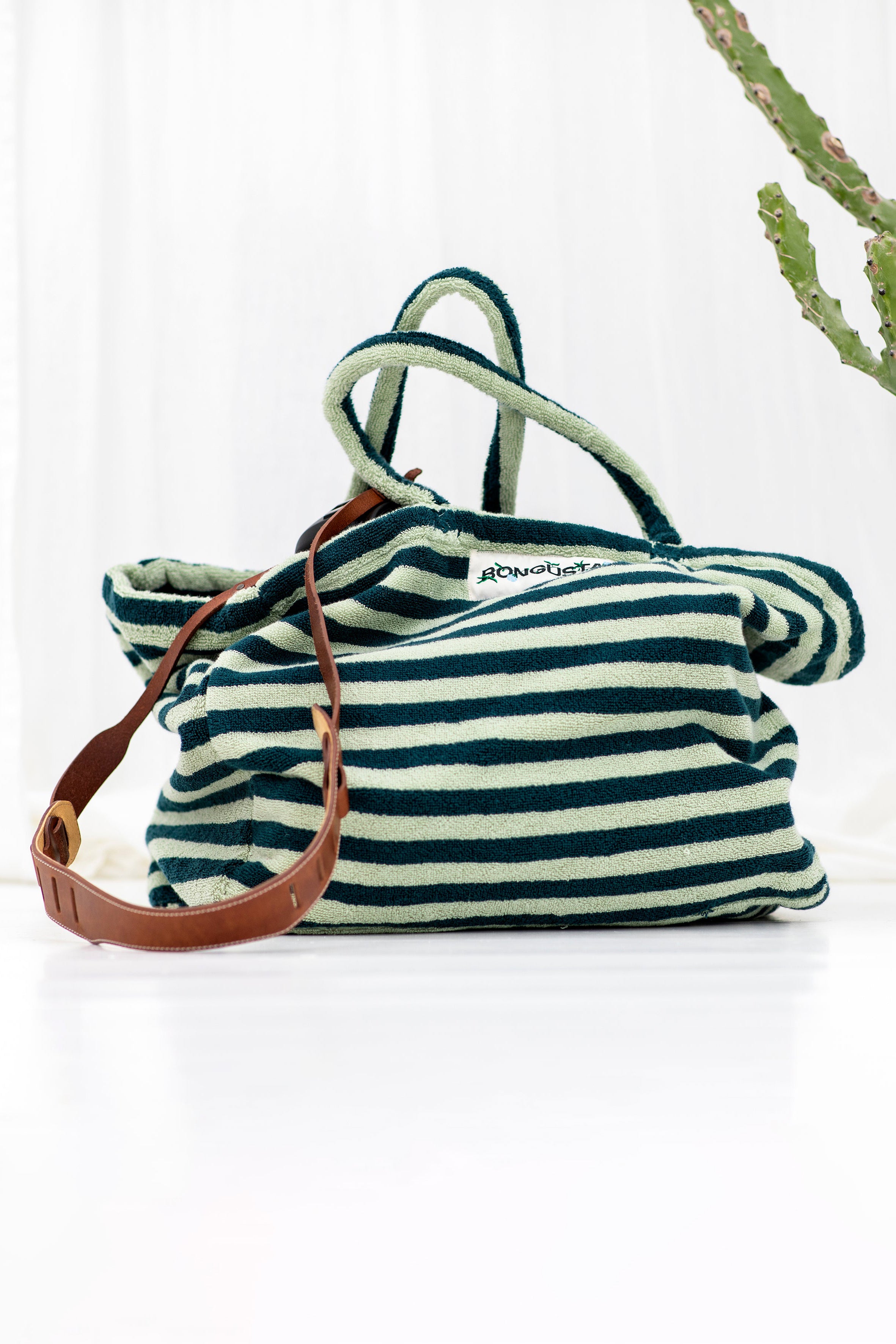  Naram Weekend Bag - Sea Foam & Deep Teal - RUM Amsterdam