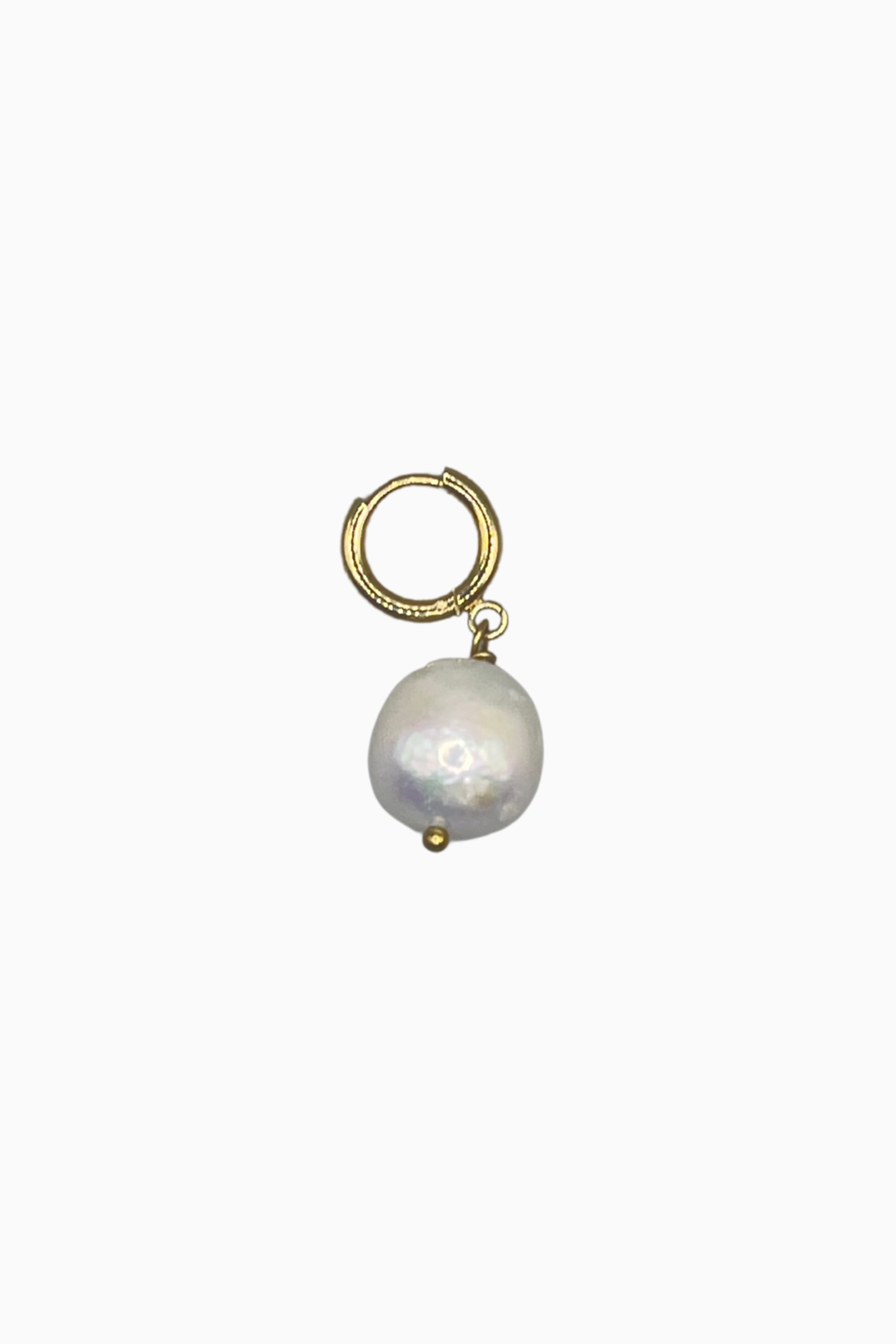 Baroque Pearl Pendant - White
