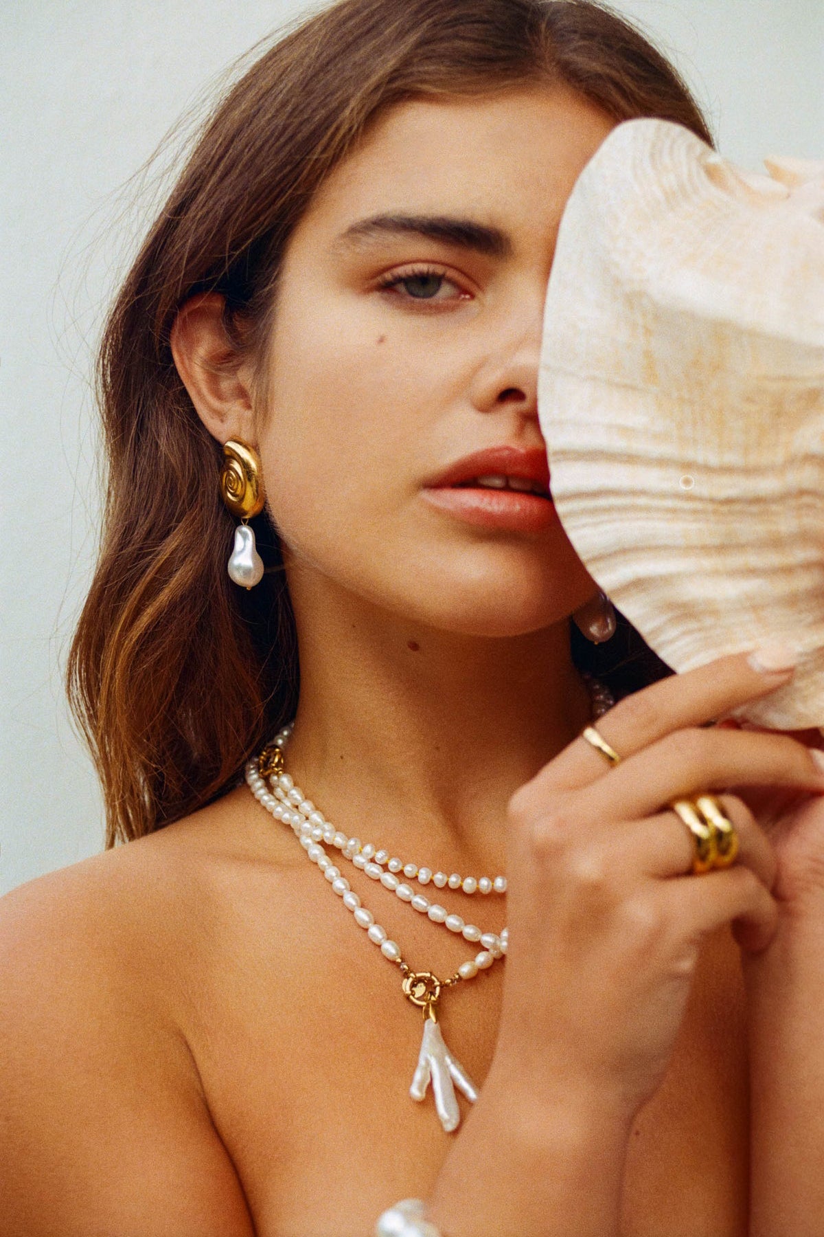 Boris Necklace - White