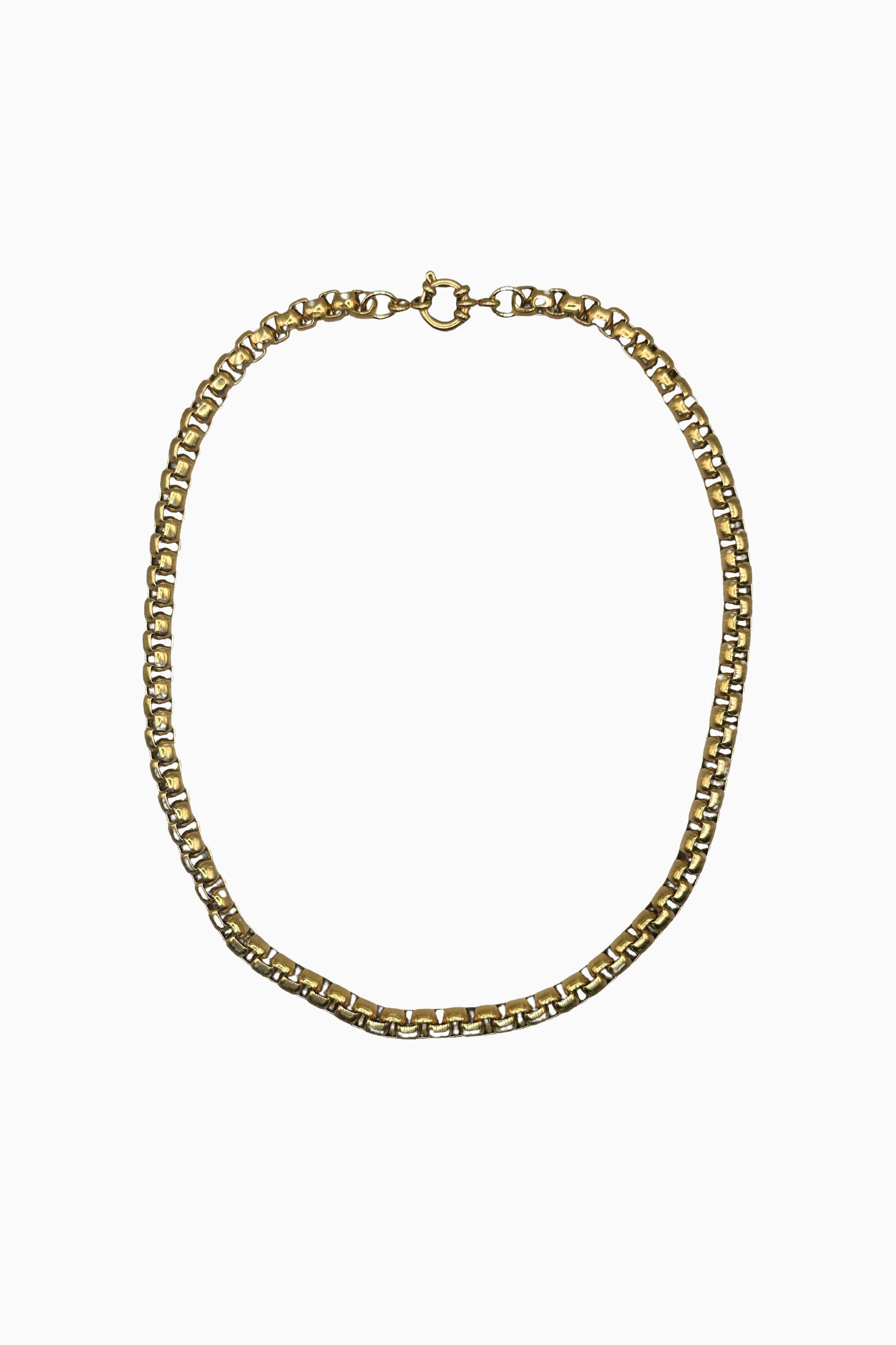 Golden Chain Necklace - Gold