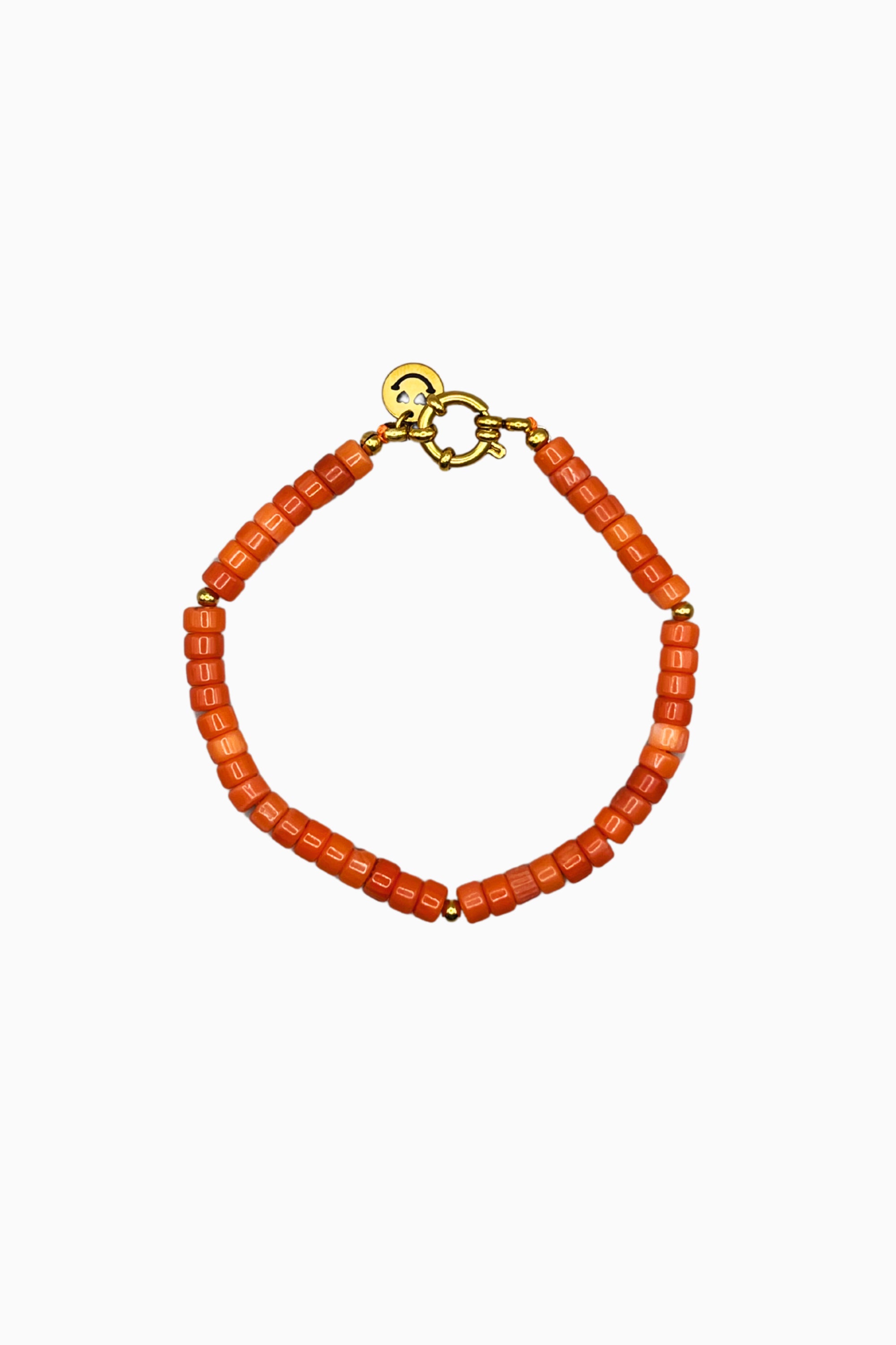 Tommy Bracelet - Orange Gold