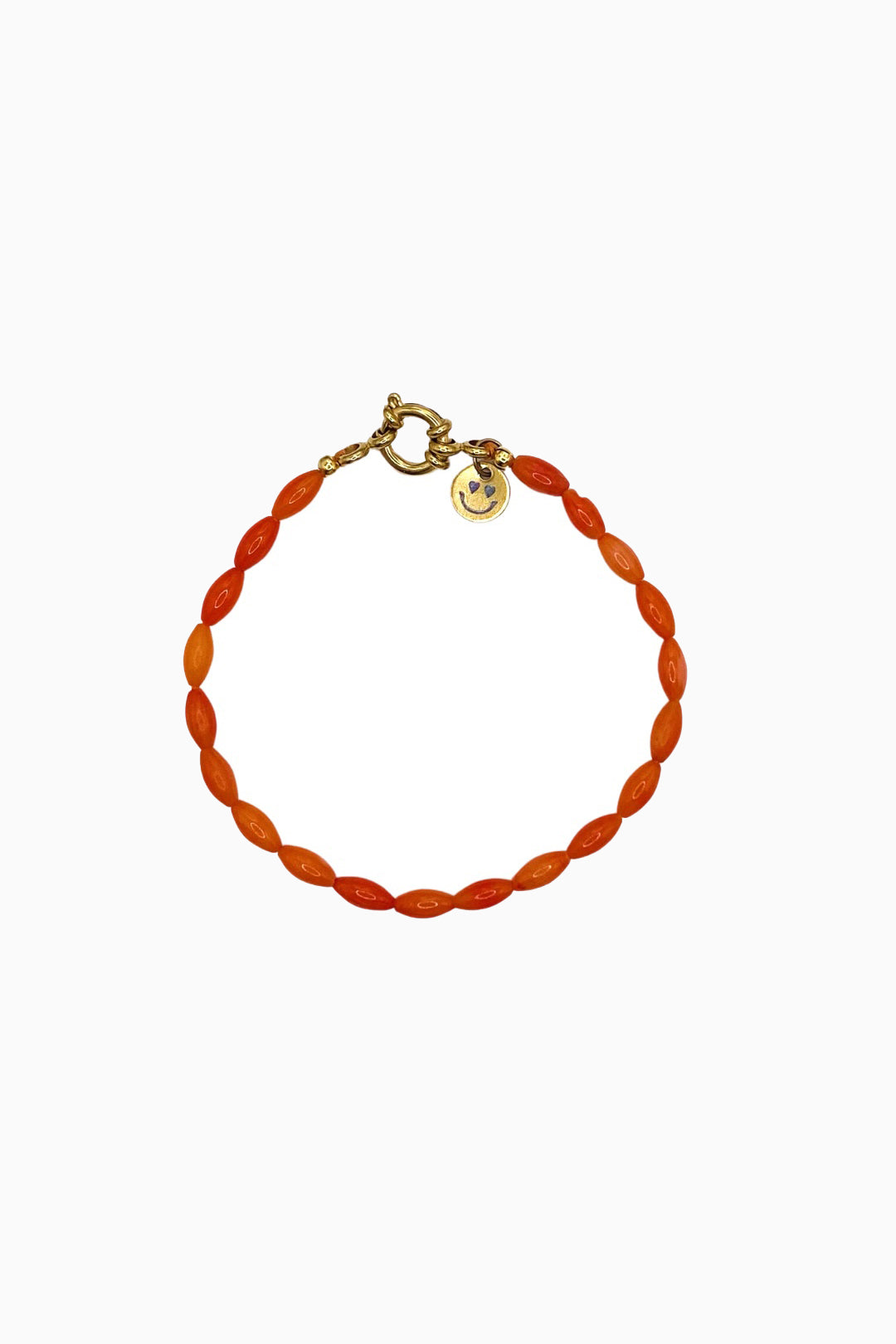 Tommy Coral Bracelet - Orange