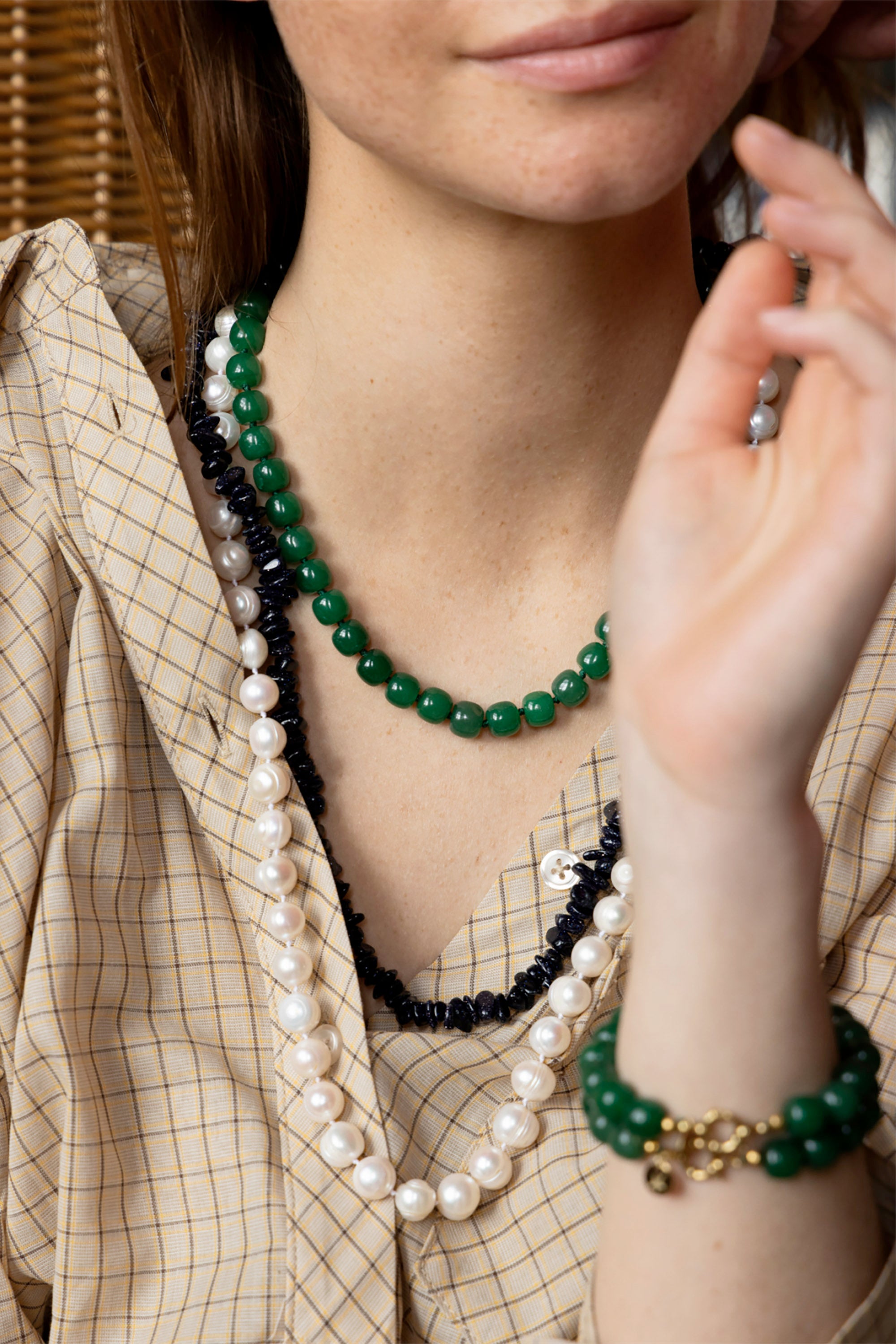 William Necklace - Green