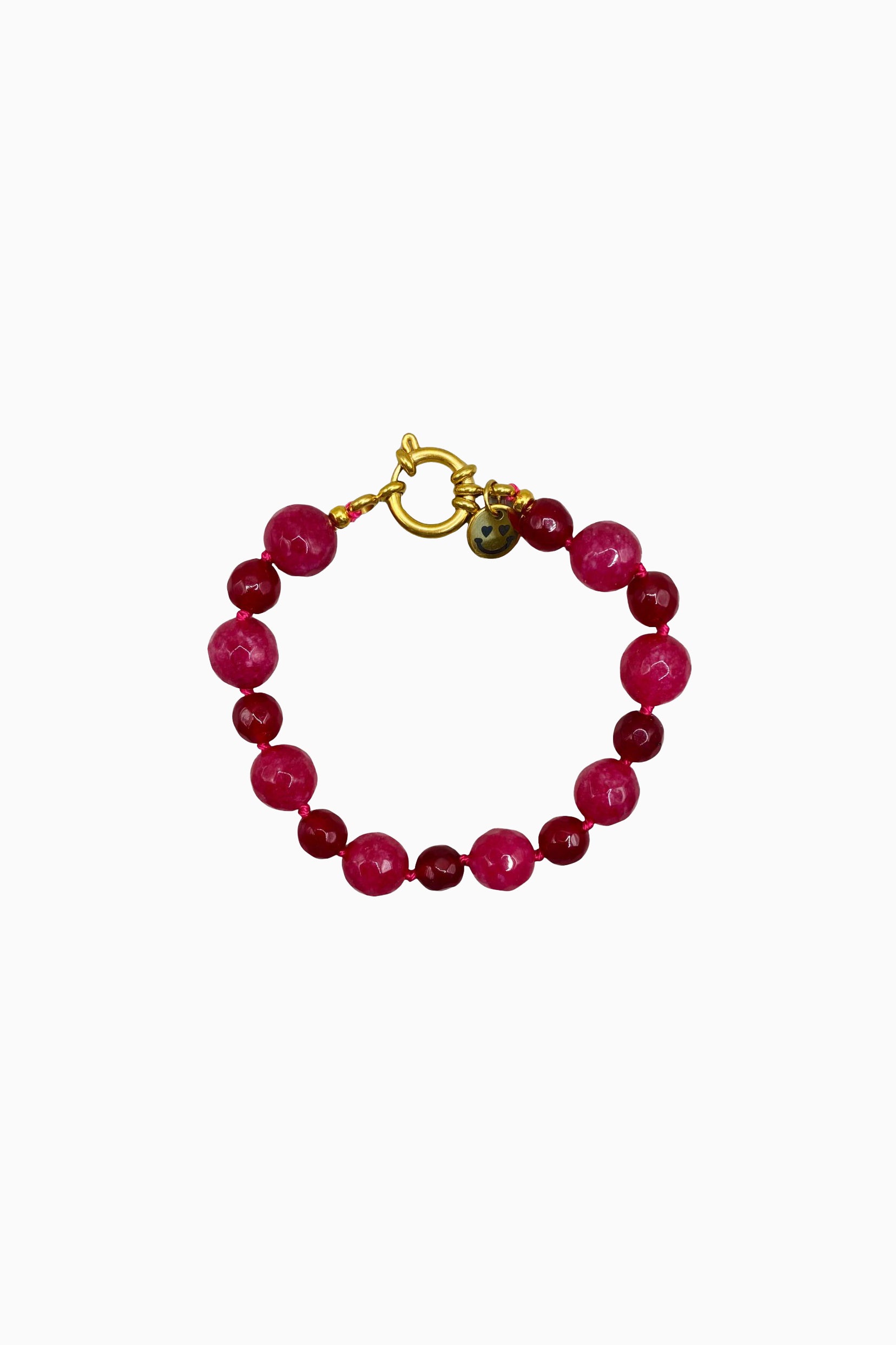 William Raspberry Bracelet - Pink/Red