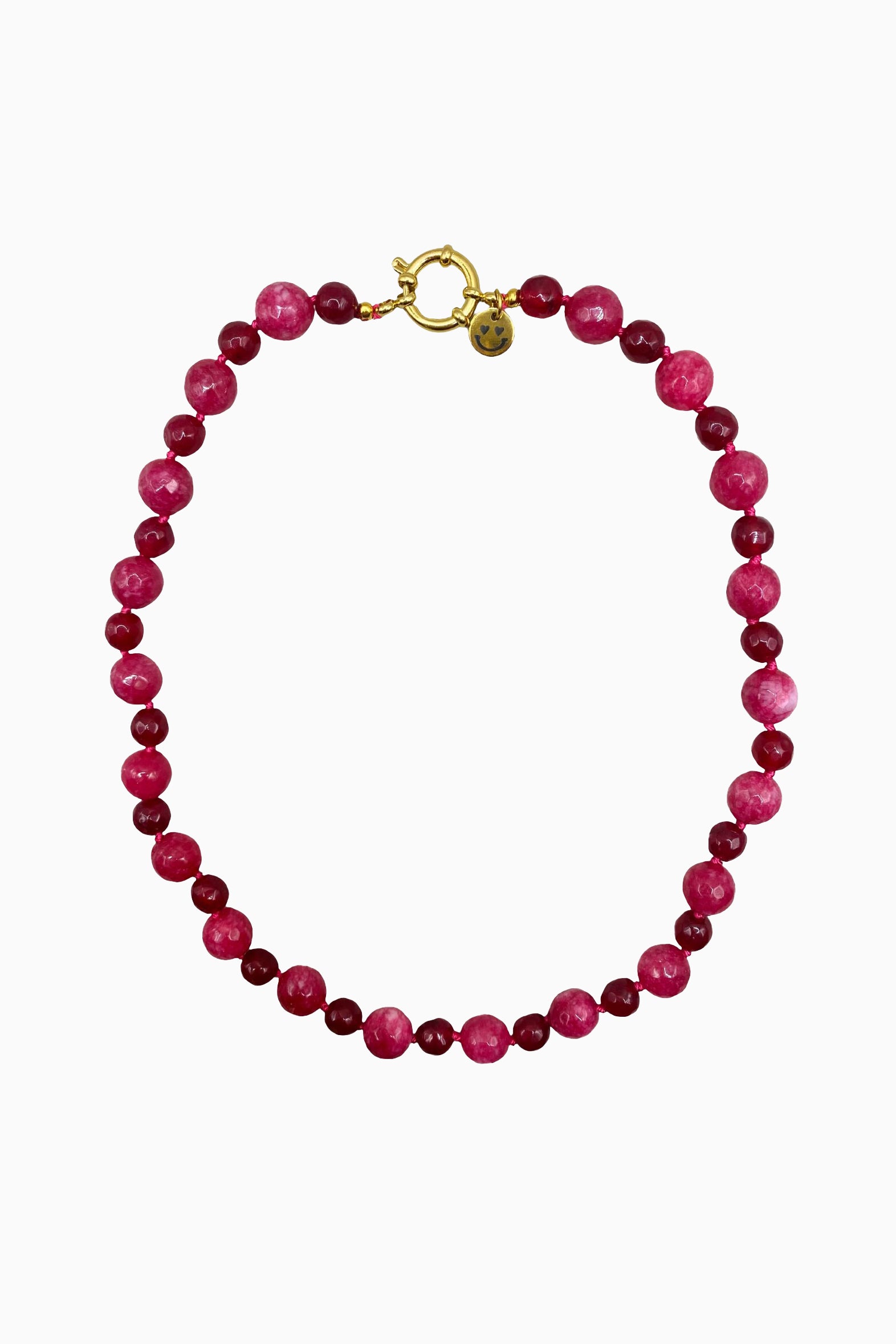 William Raspberry Necklace - Pink/Red