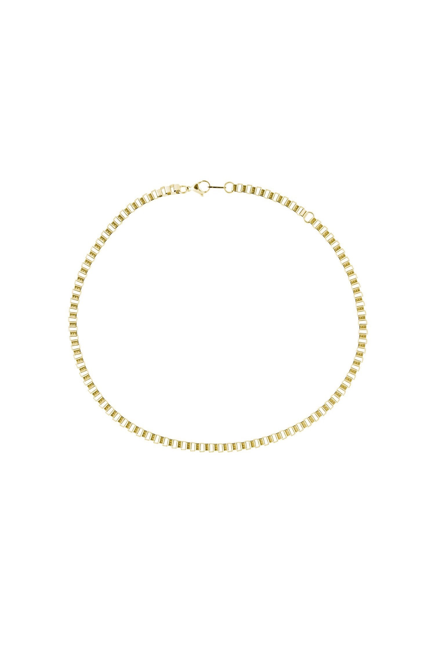 Bandhu Box Chain Necklace - Gold - RUM Amsterdam