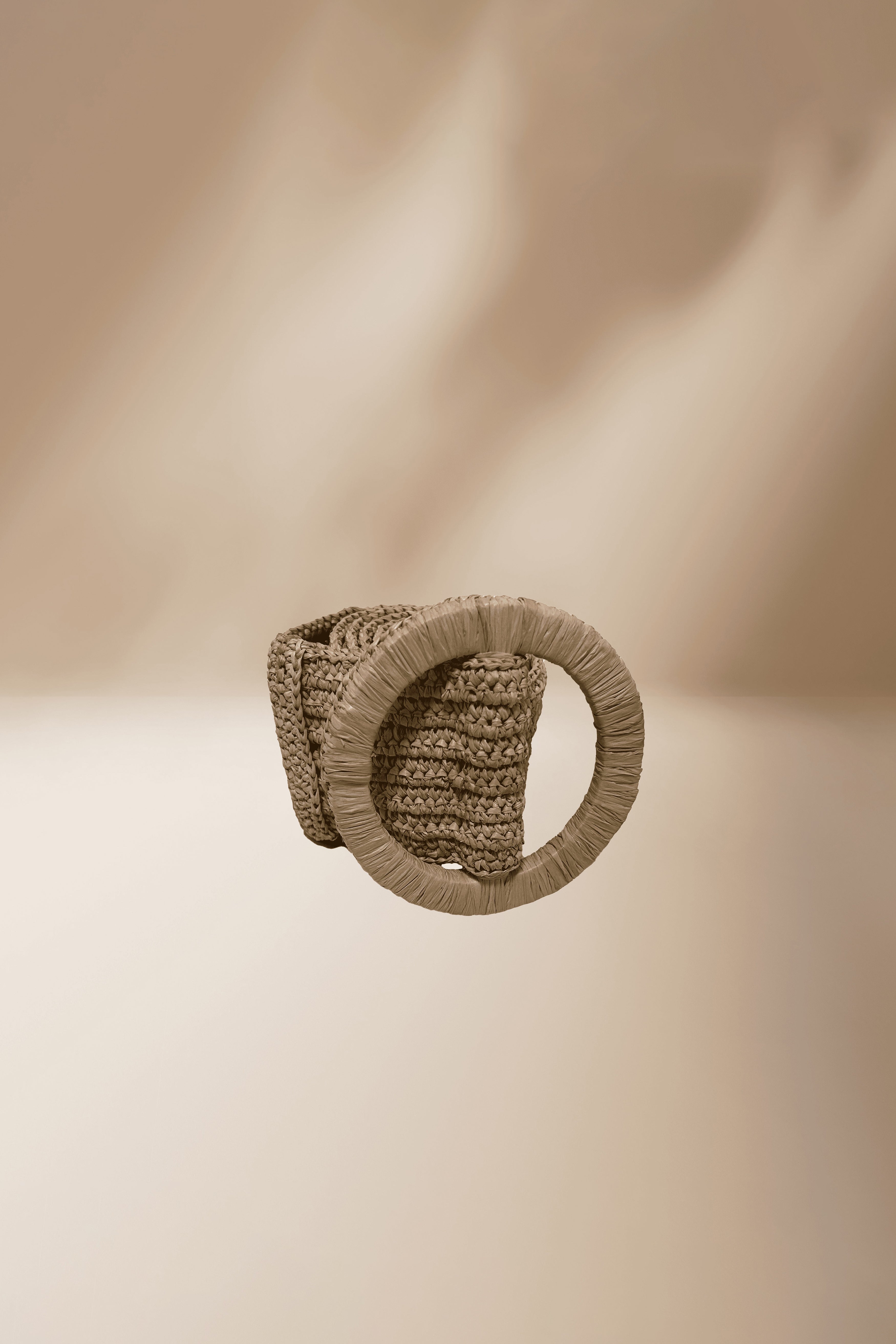 Nahia Raffia Belt - Natural