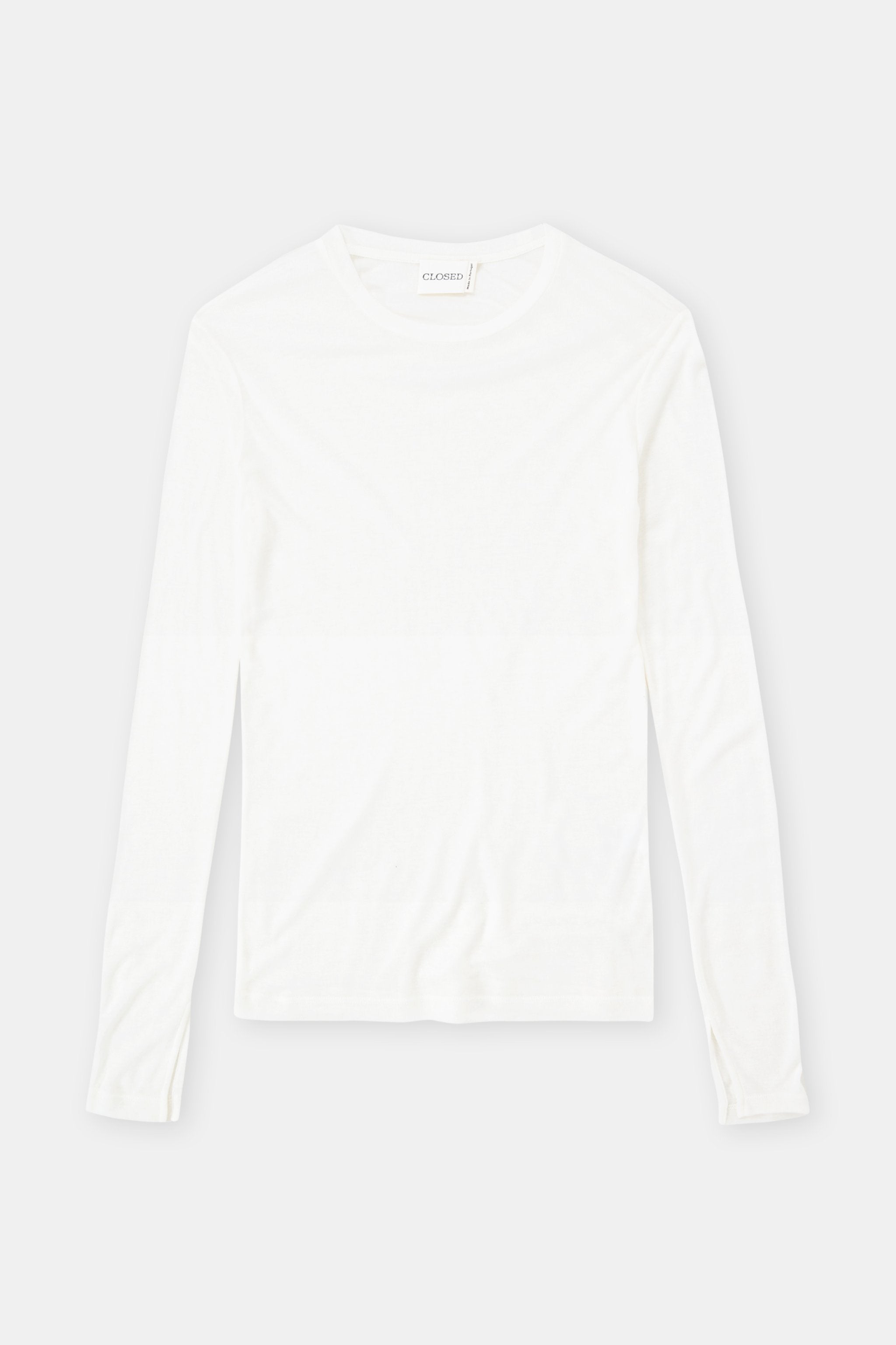 Closed Crew Neck Long Sleeve - Ivory - RUM Amsterdam