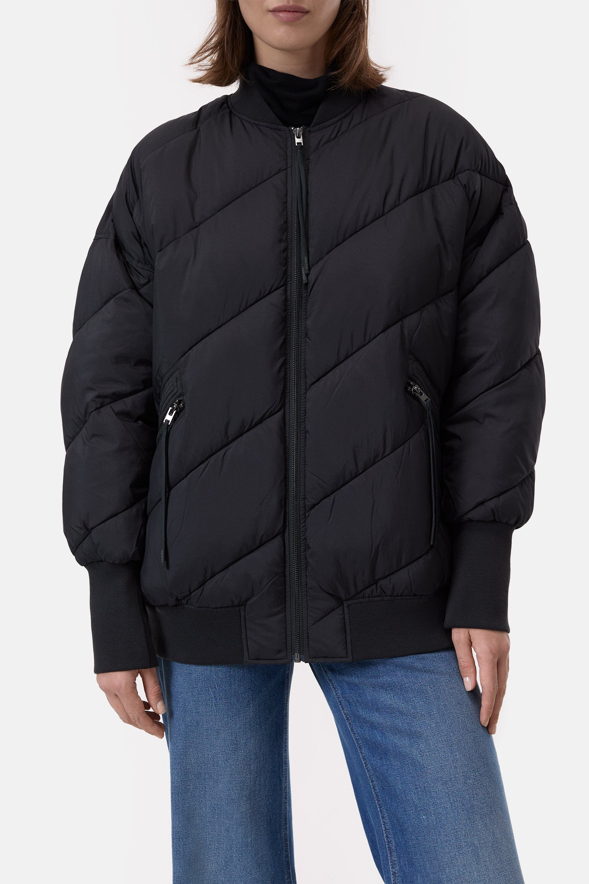  Quilted Jacket - Black - RUM Amsterdam