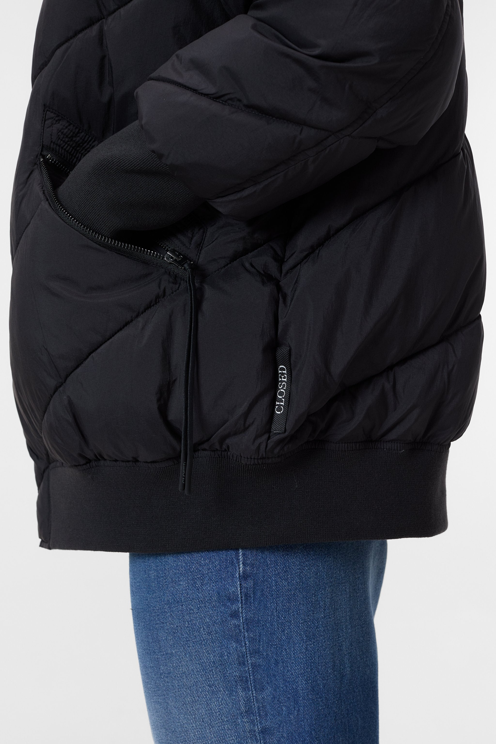  Quilted Jacket - Black - RUM Amsterdam