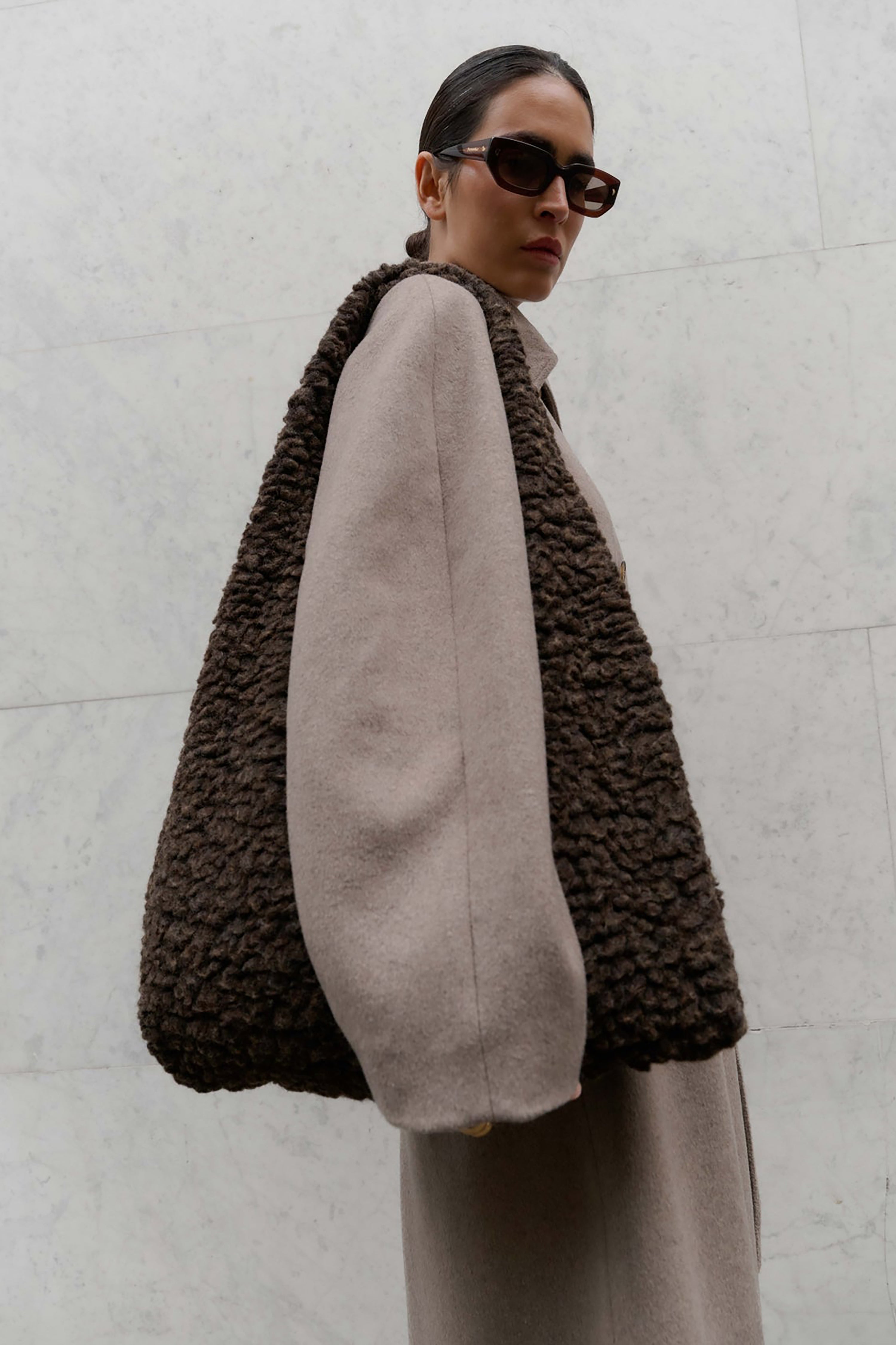 Amo Teddy Bag - Fudge