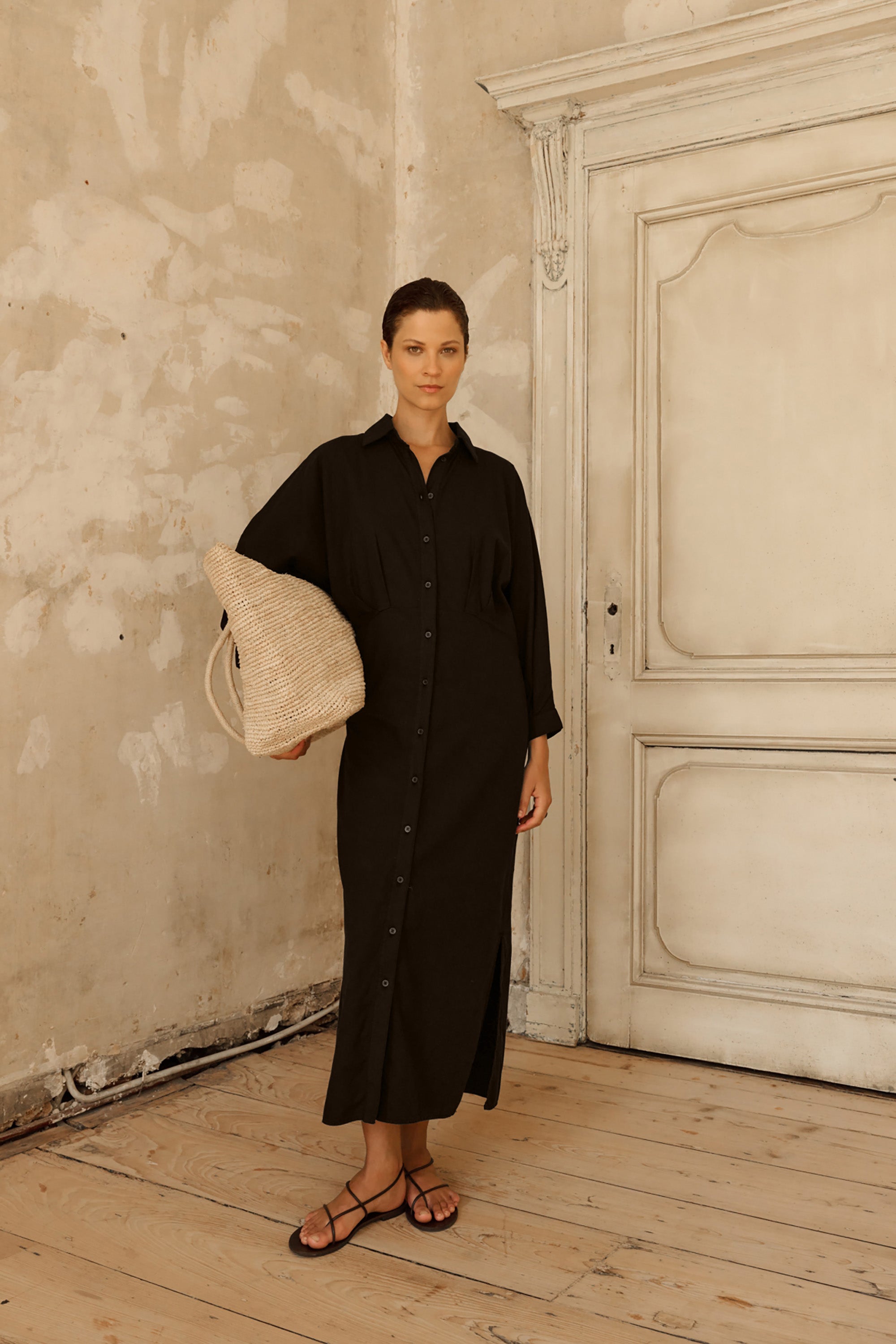 Hania Dress - Chocolate