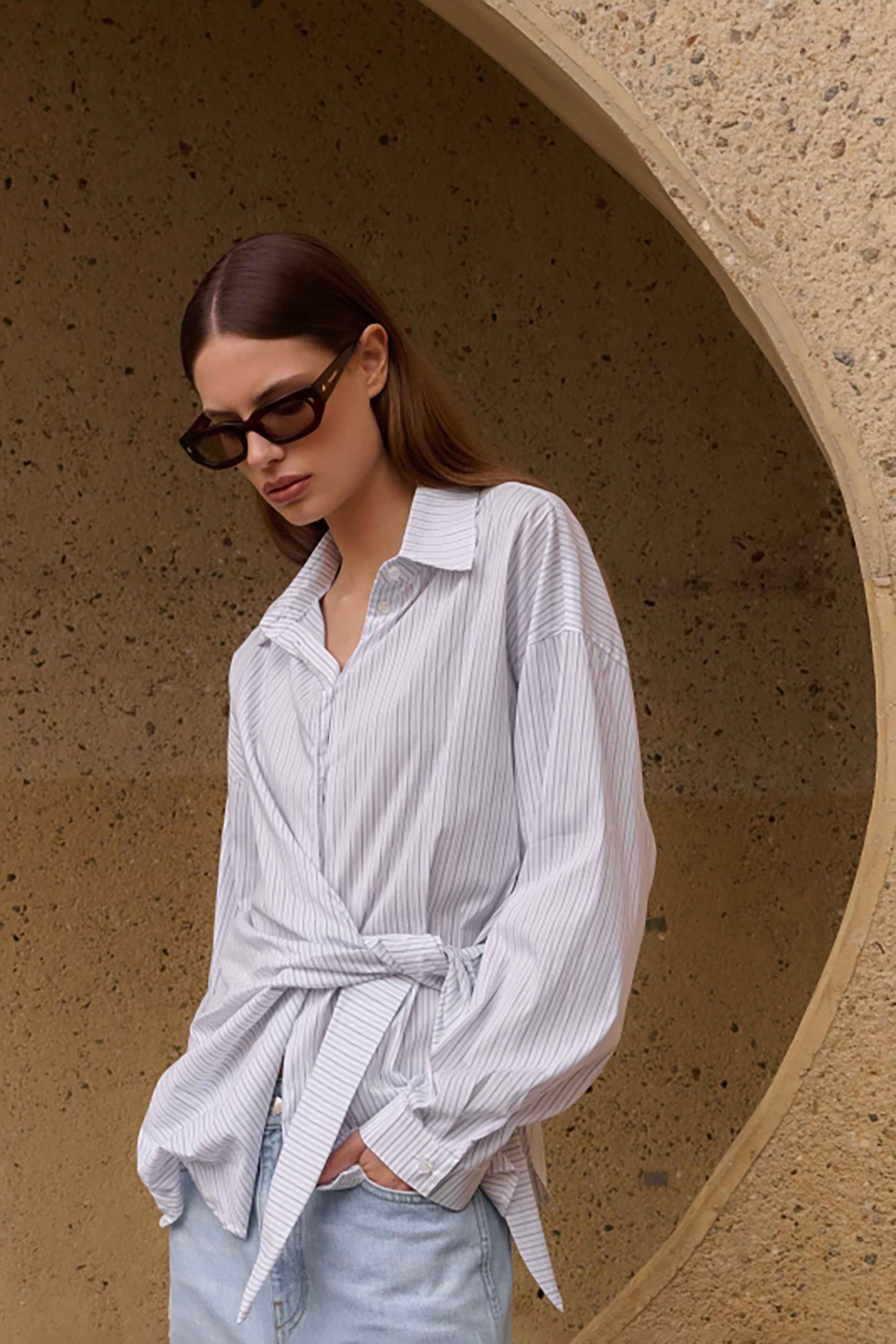 Juliette Blouse - Stripe