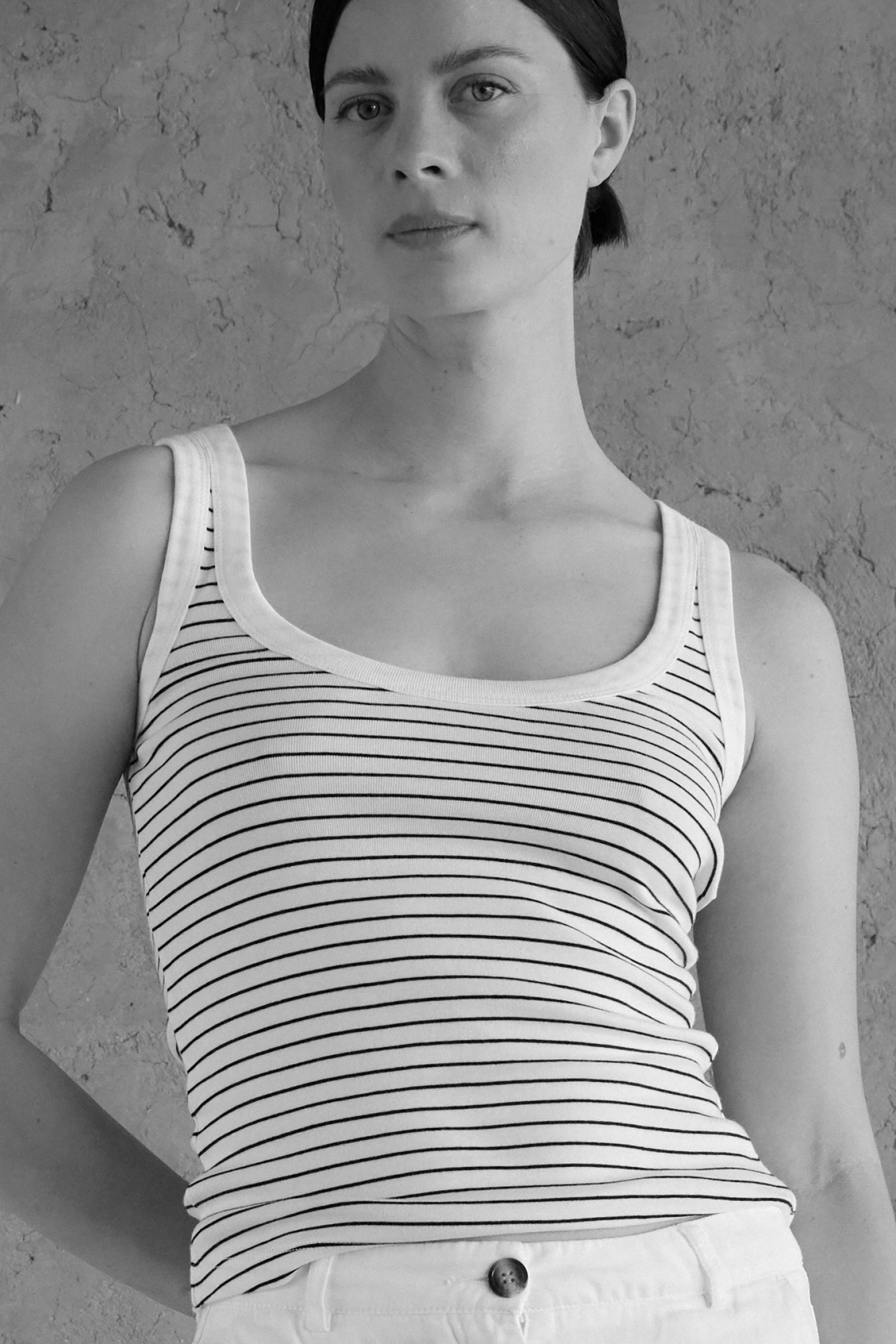 July Top - Stripe