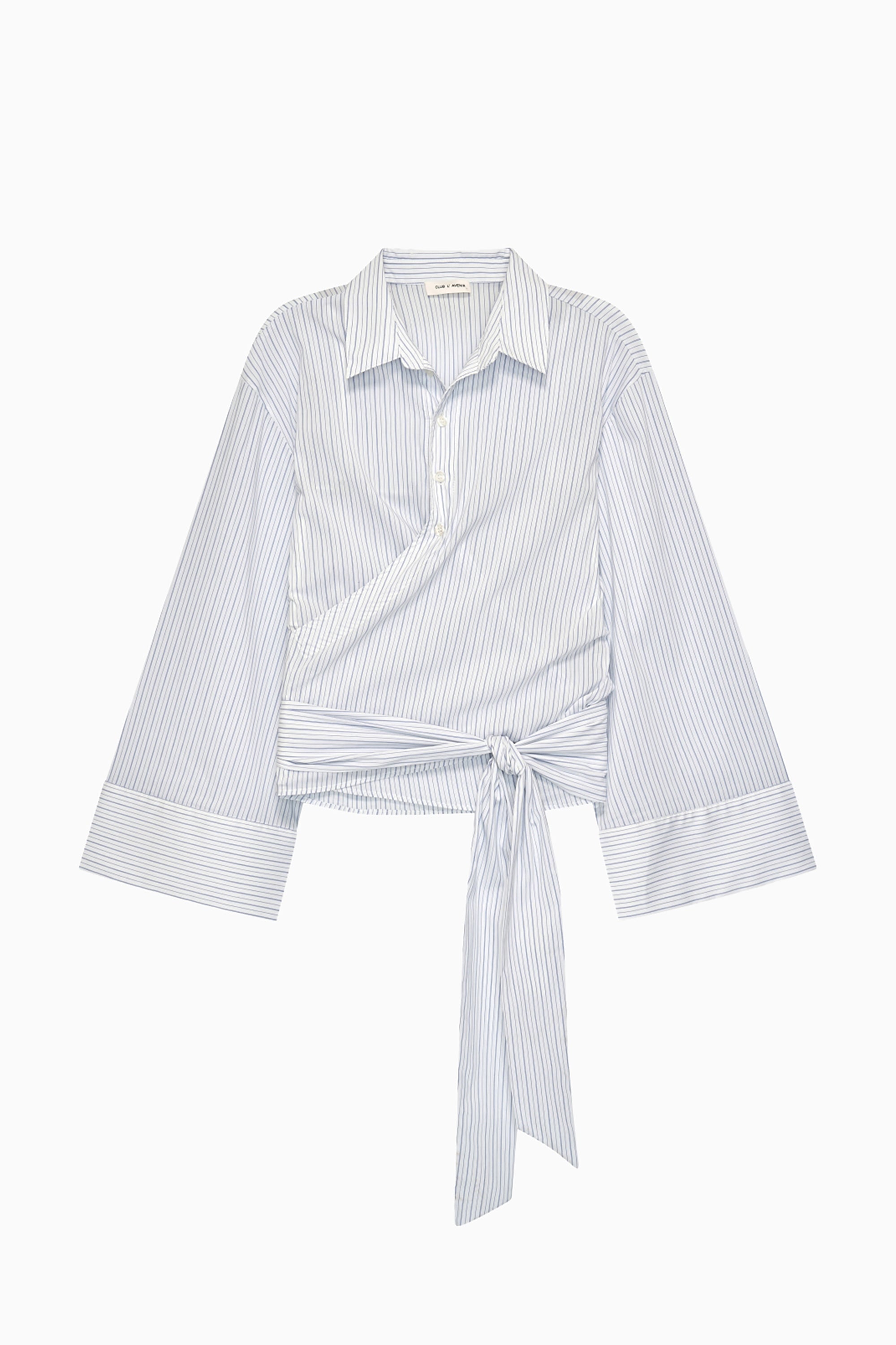 Macy Blouse - Blue Striped