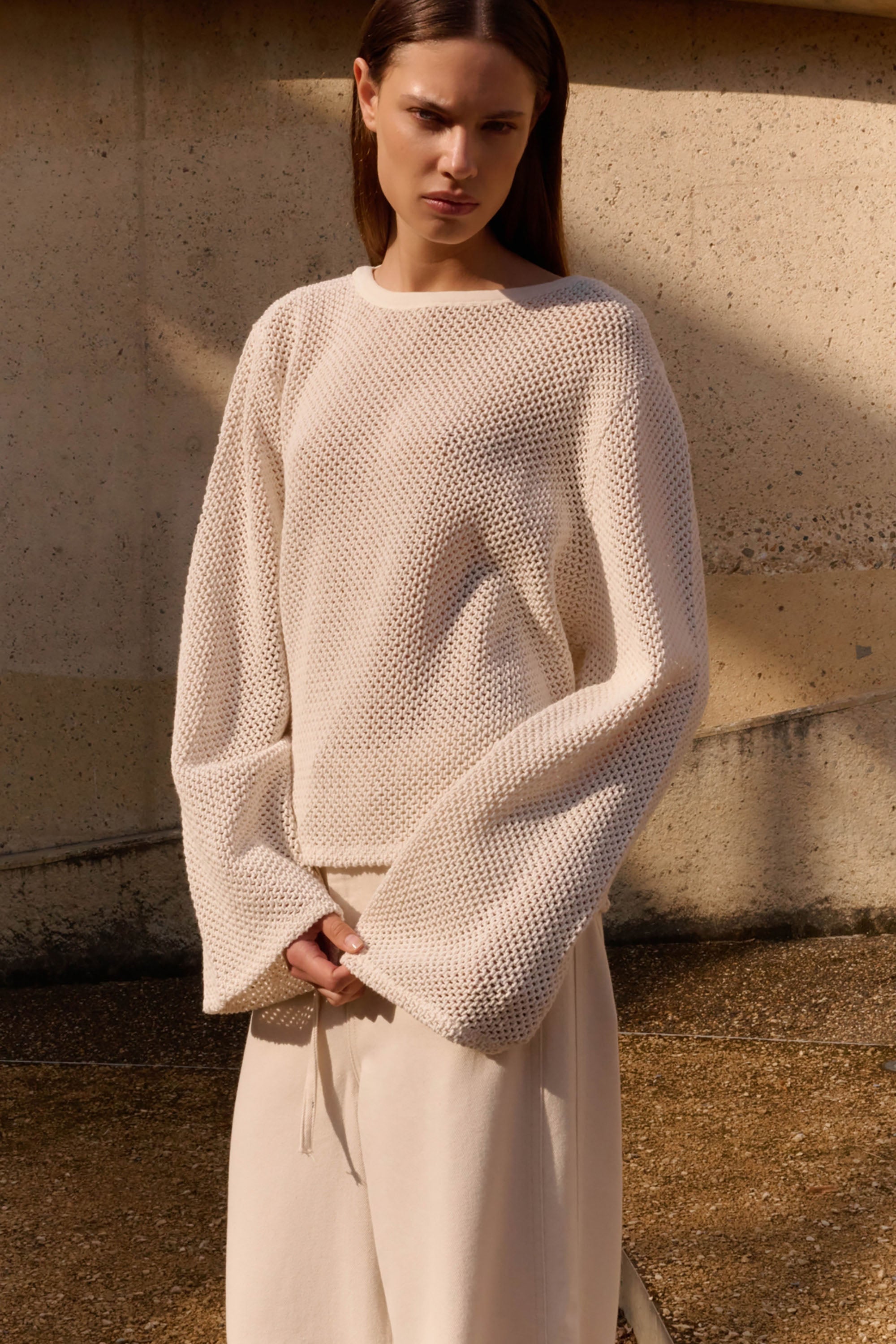 Oriana Sweater - Ecru