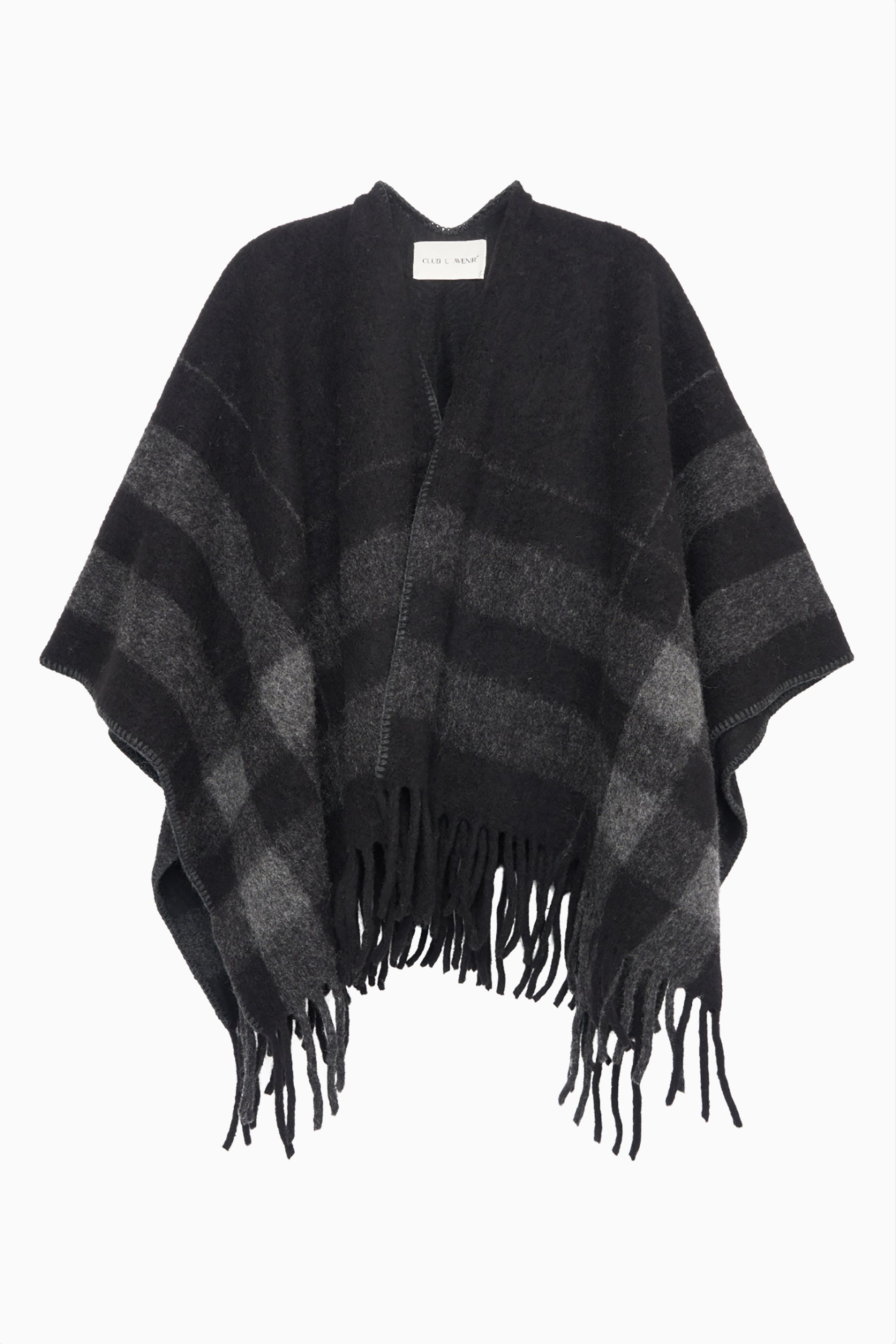 Rhea Scarf - Black Check