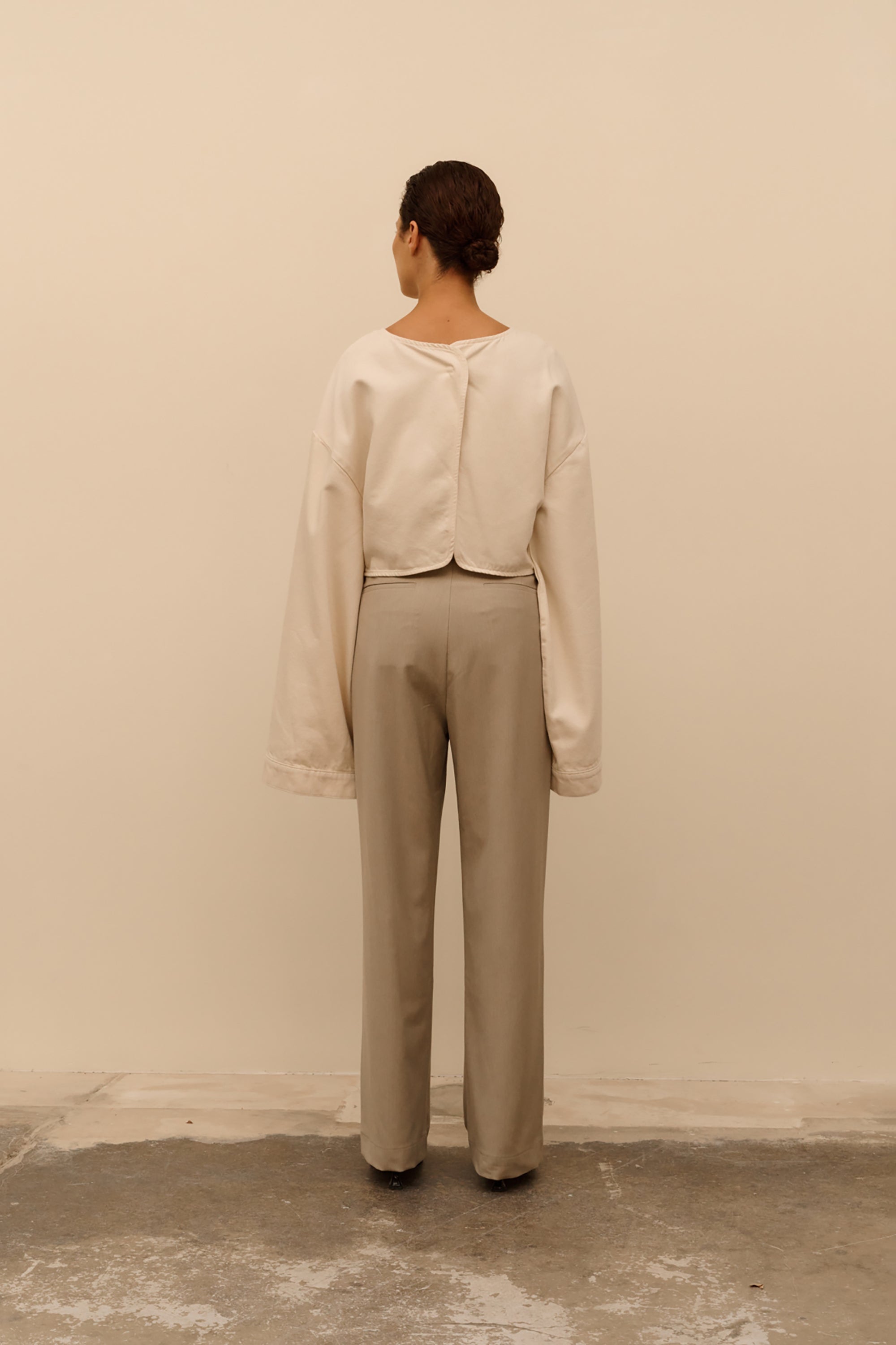 Taz Trouser - Green Taupe