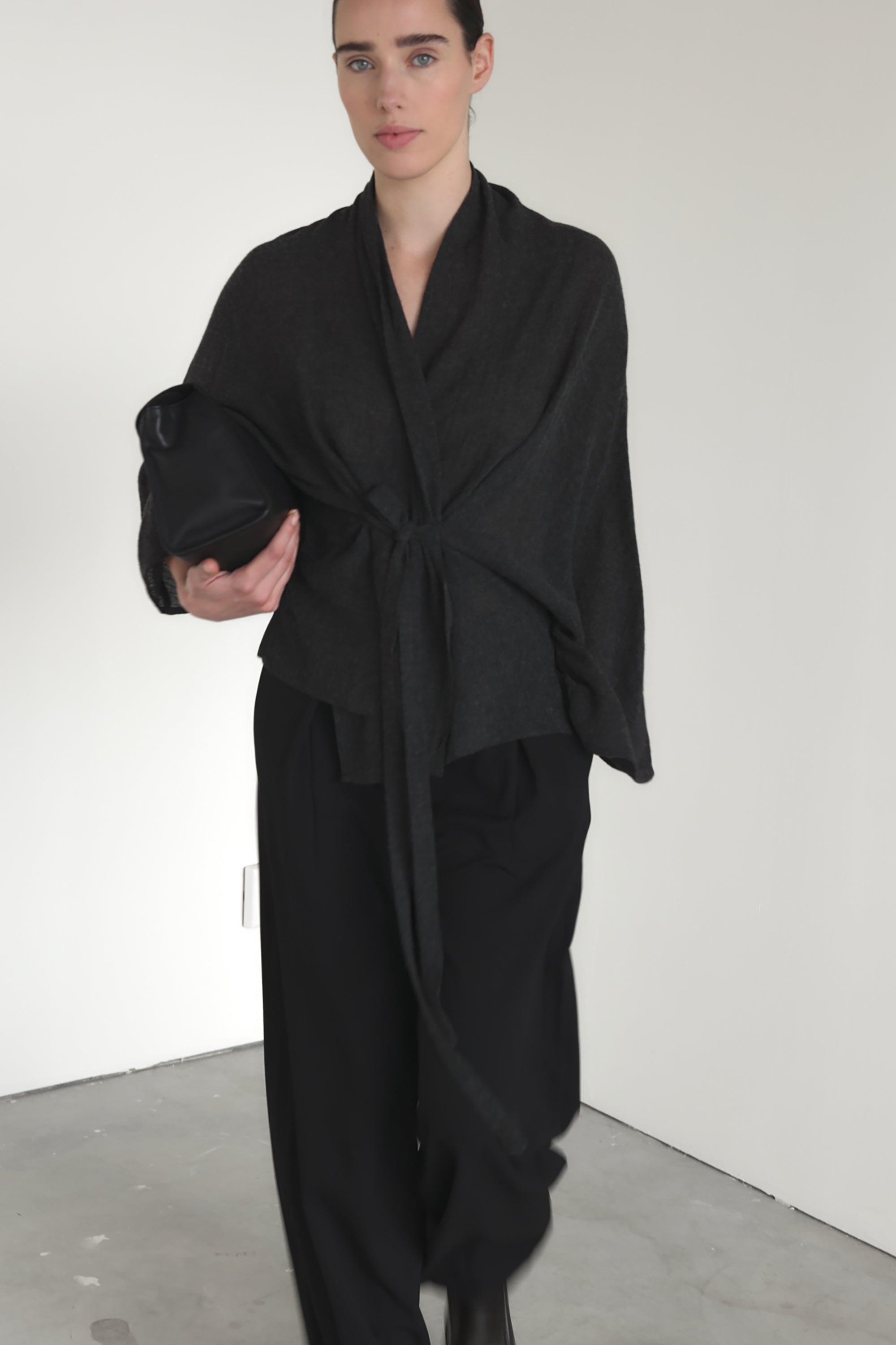 Yalina Top - Dark Grey