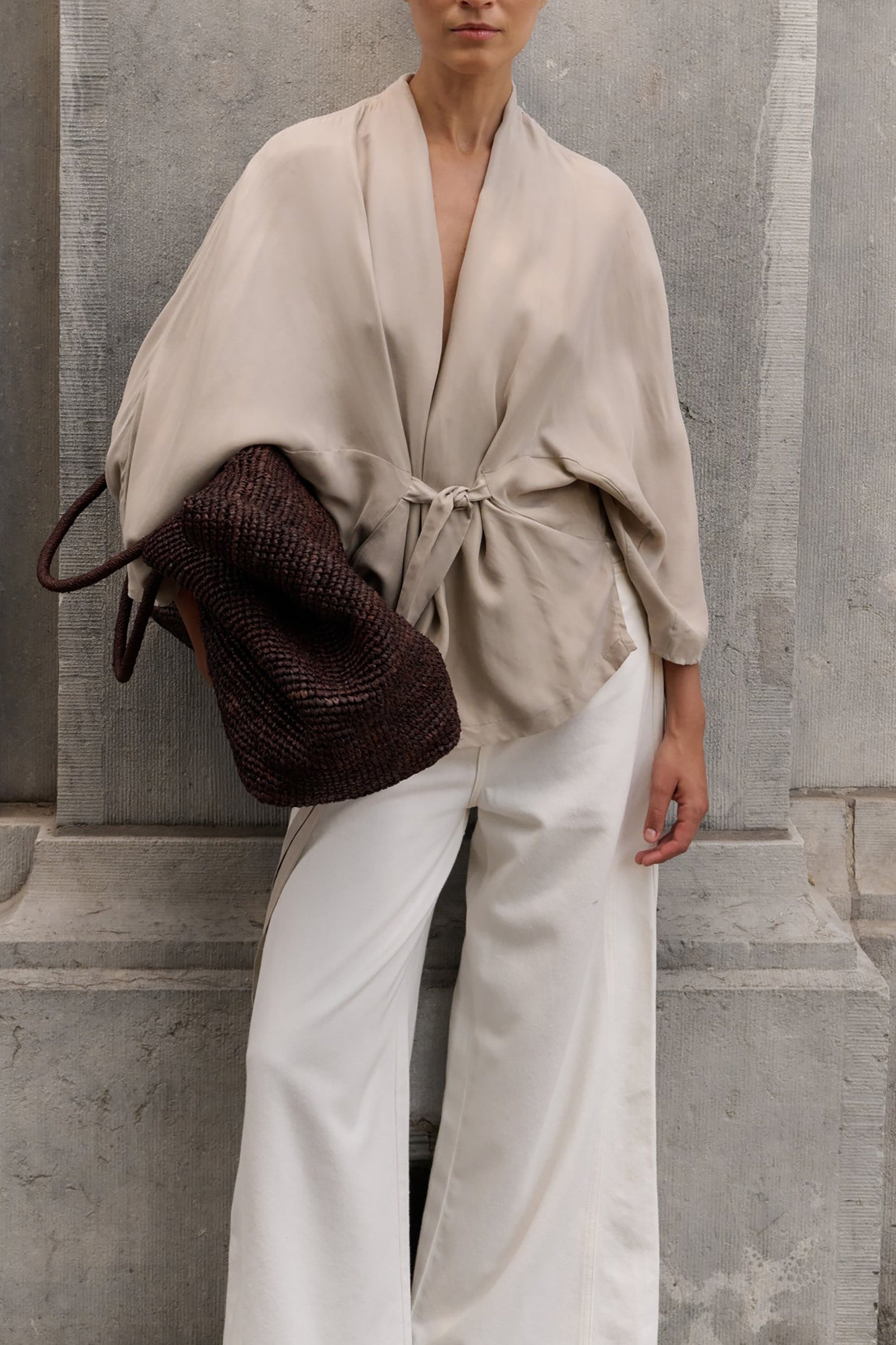 Yeno Blouse - Taupe
