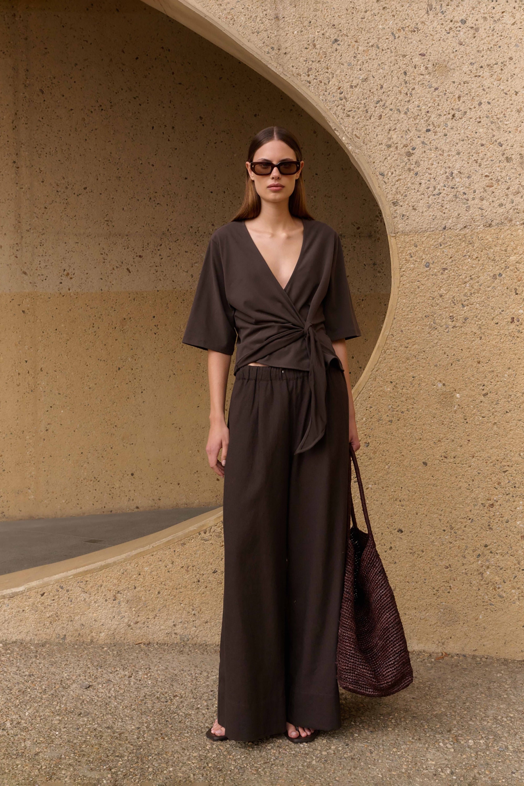 Zadar Trouser - Chocolate