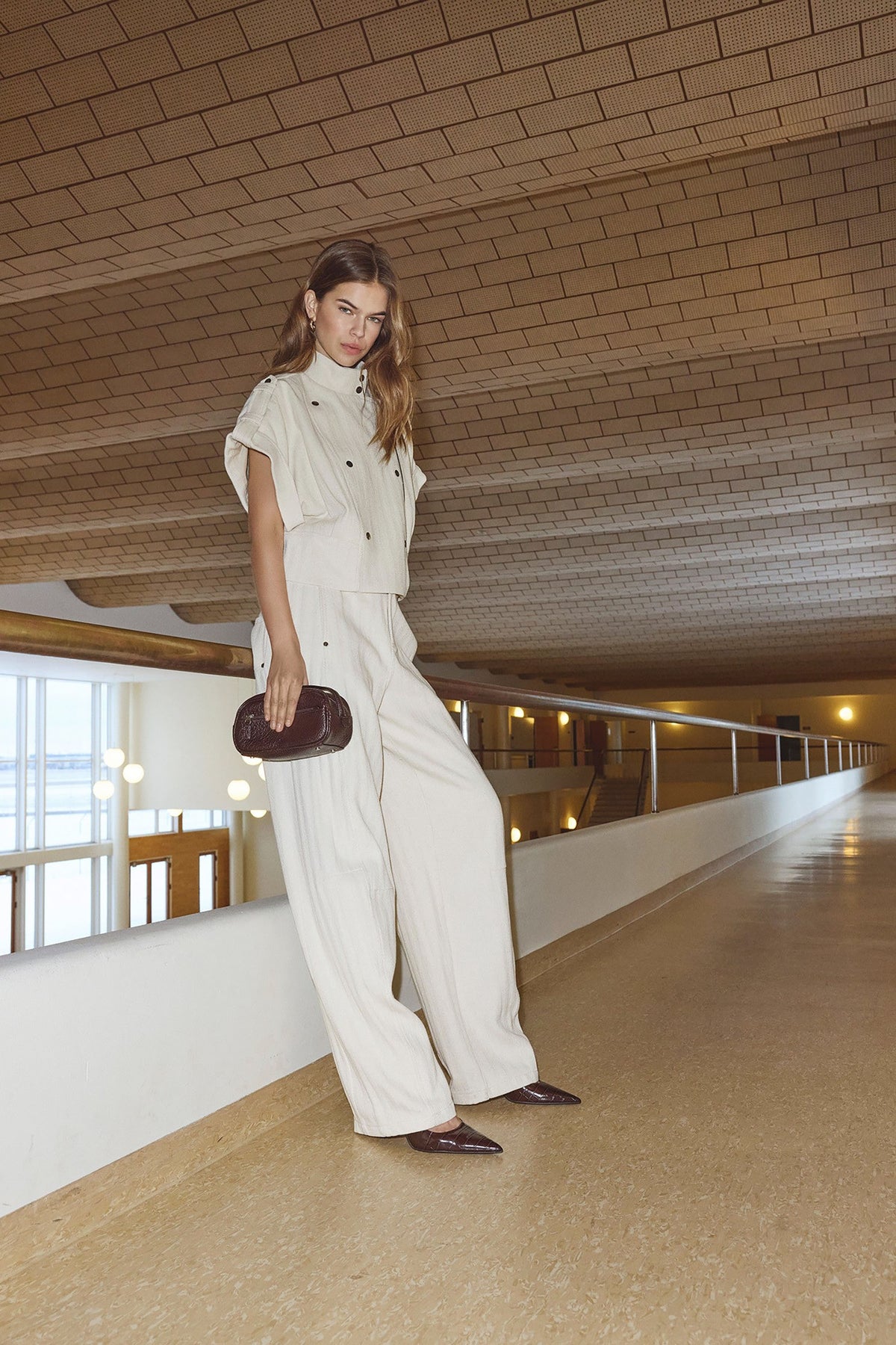 Calin Pant - Creme - RUM Amsterdam