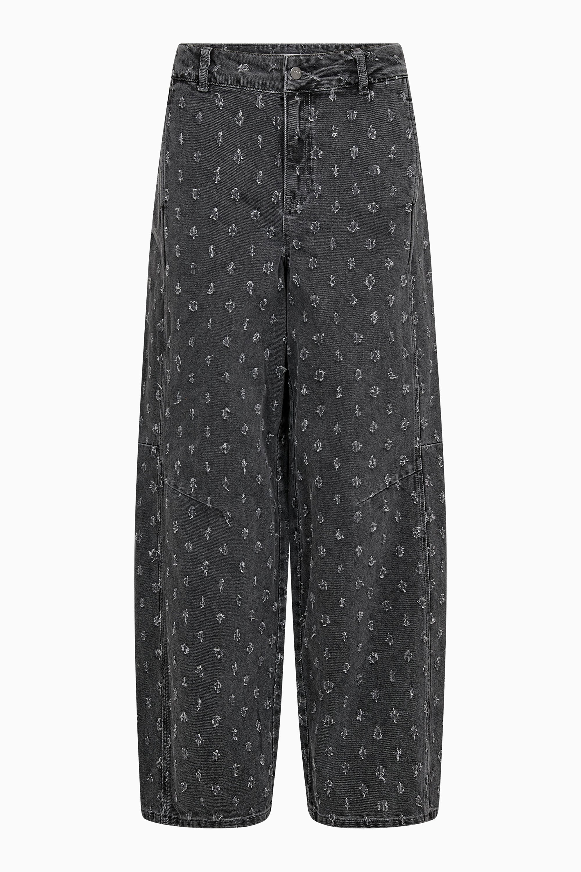 Derri Dot Jeans - Mid Grey