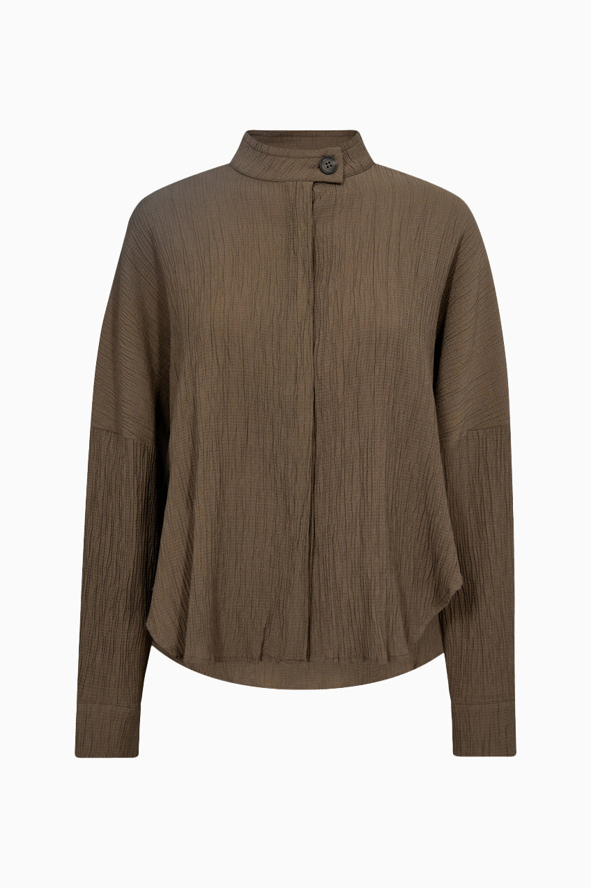 Angela Wing Shirt - Walnut