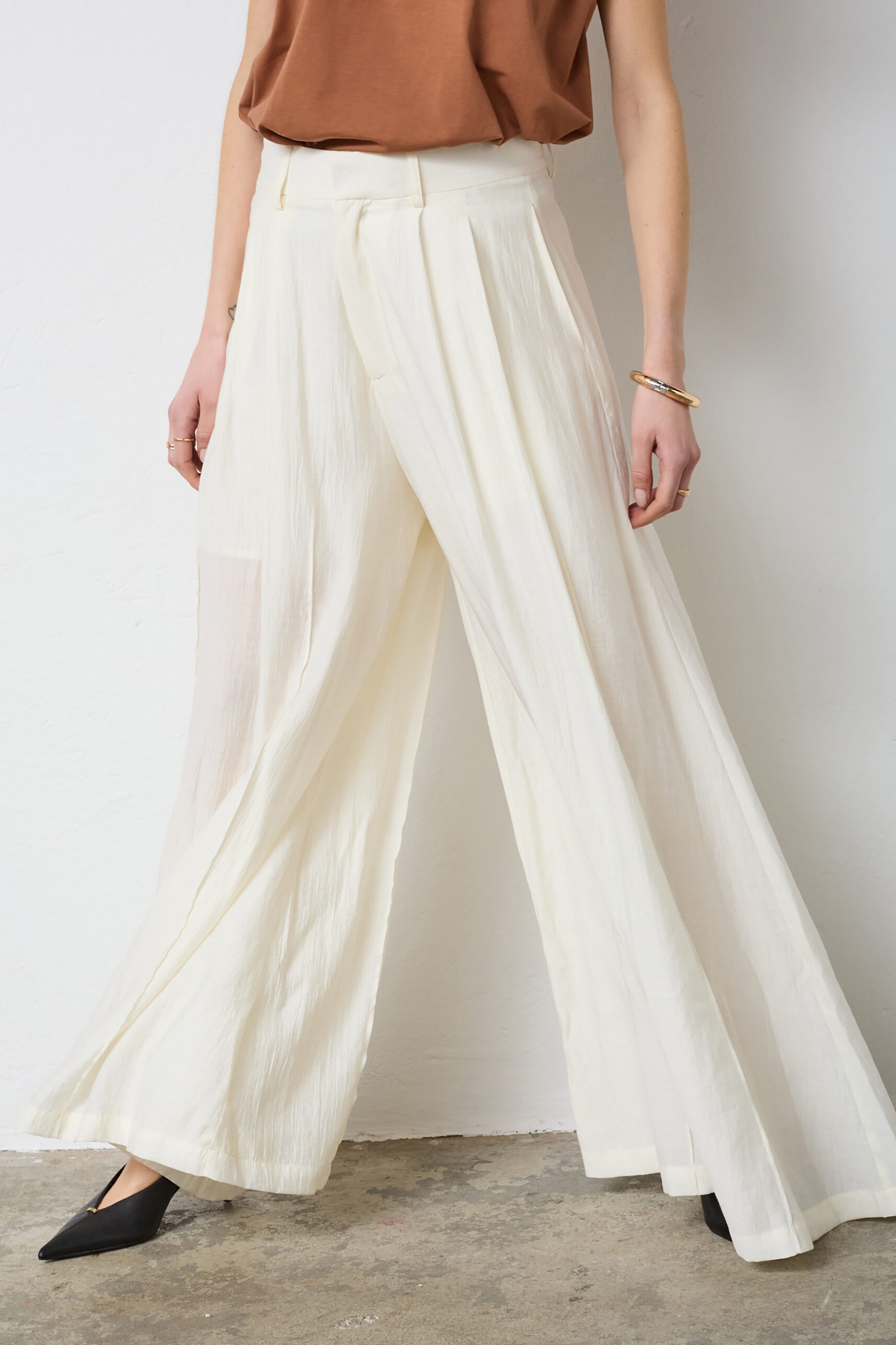 Aura Skirt LL Pant - Off White