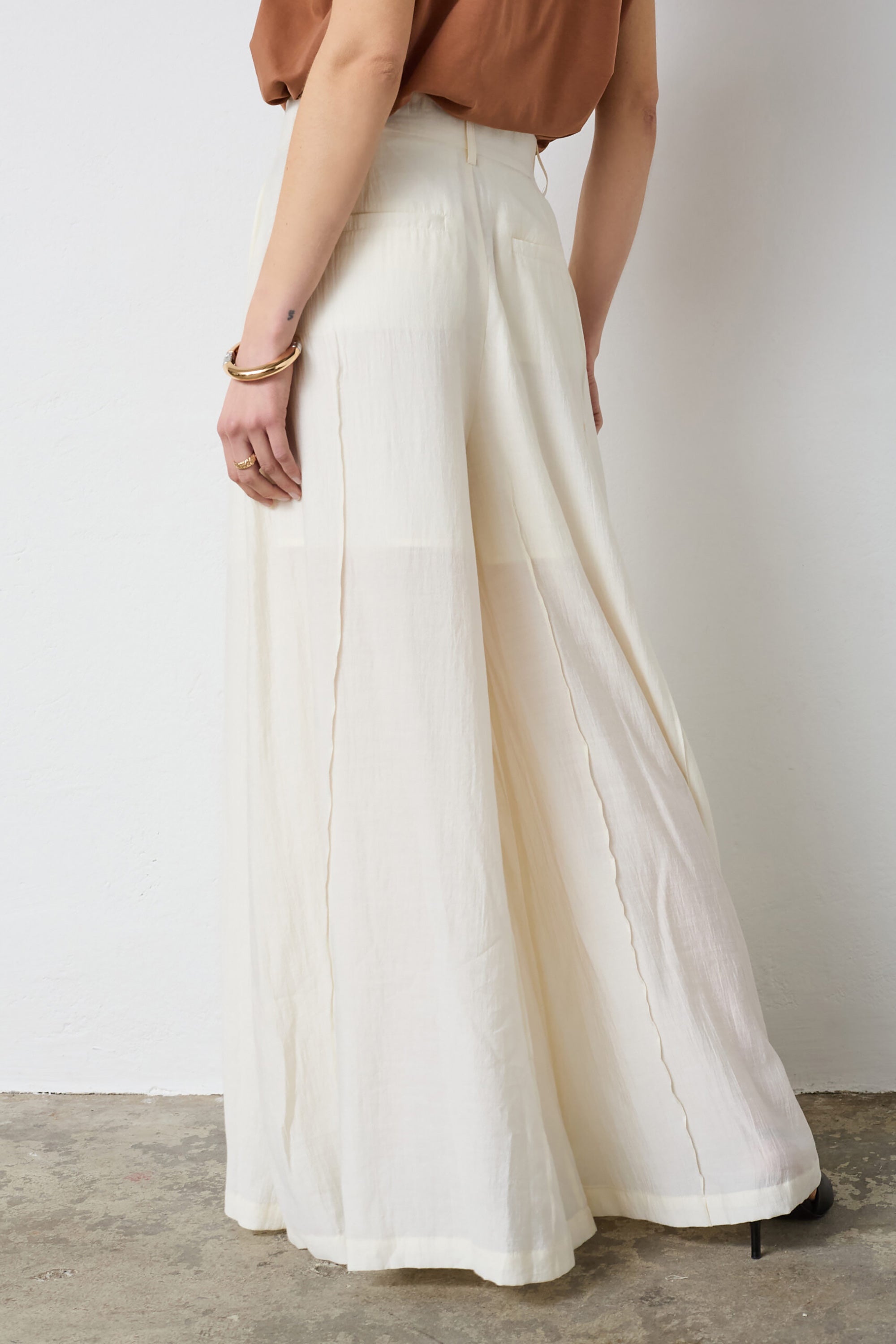 Aura Skirt LL Pant - Off White
