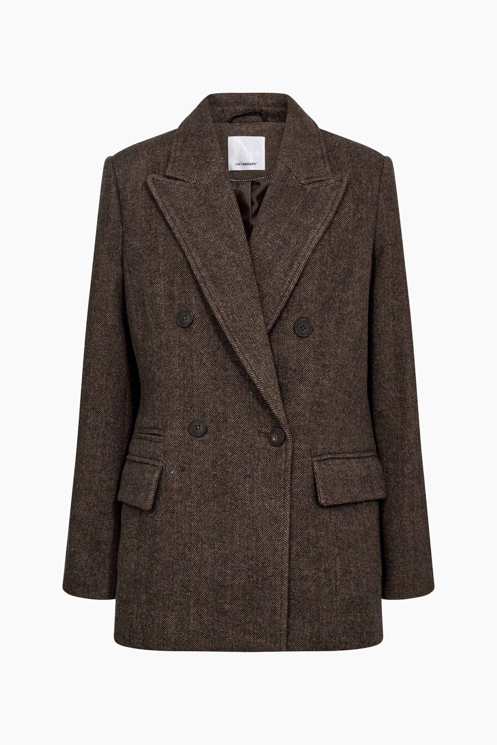 Candice Blazer Jacket - Brown