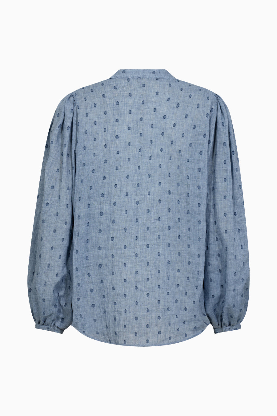 Dottie V-Shirt - Dusty Blue