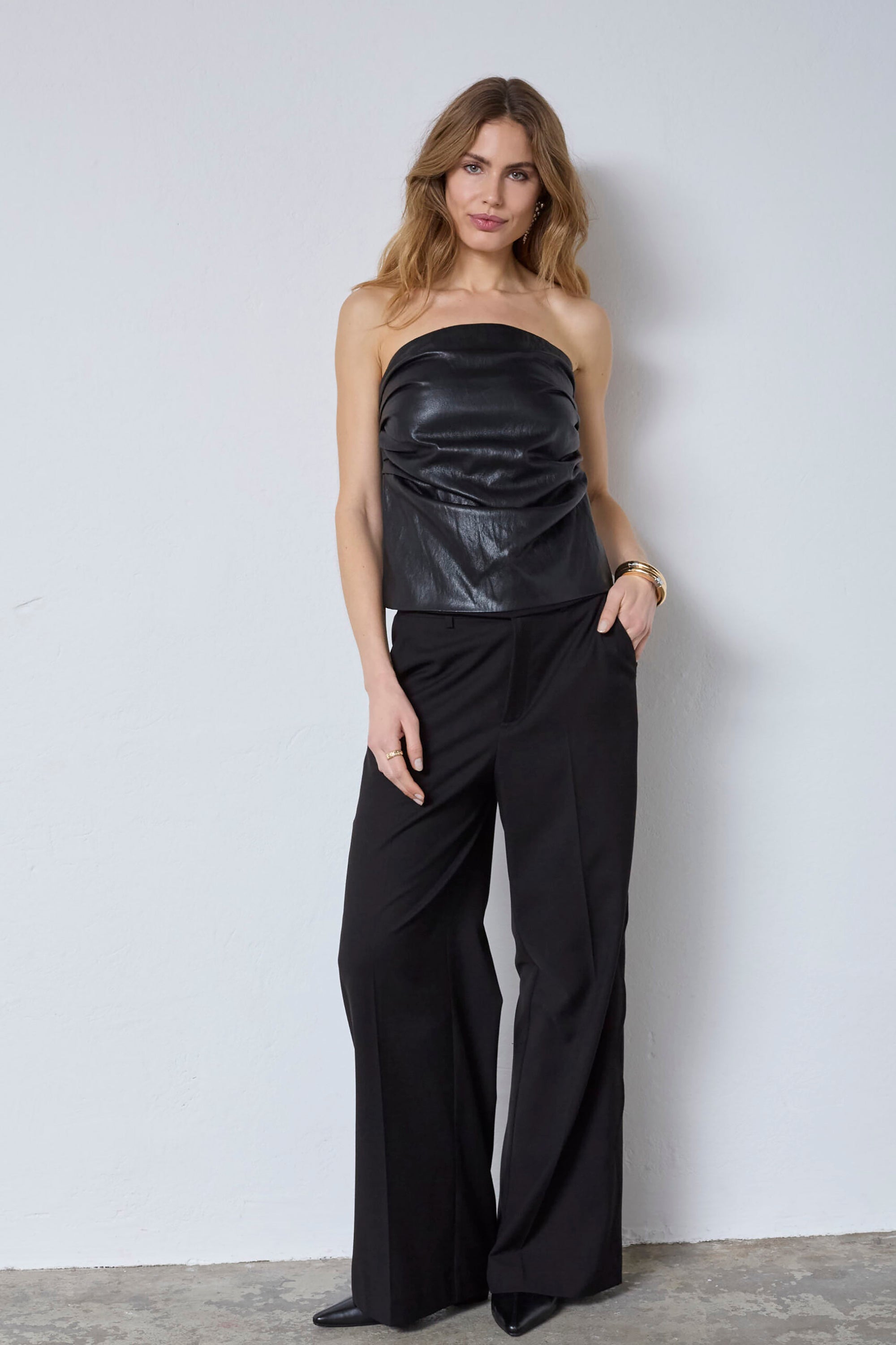 Gitt Corset Top - Black