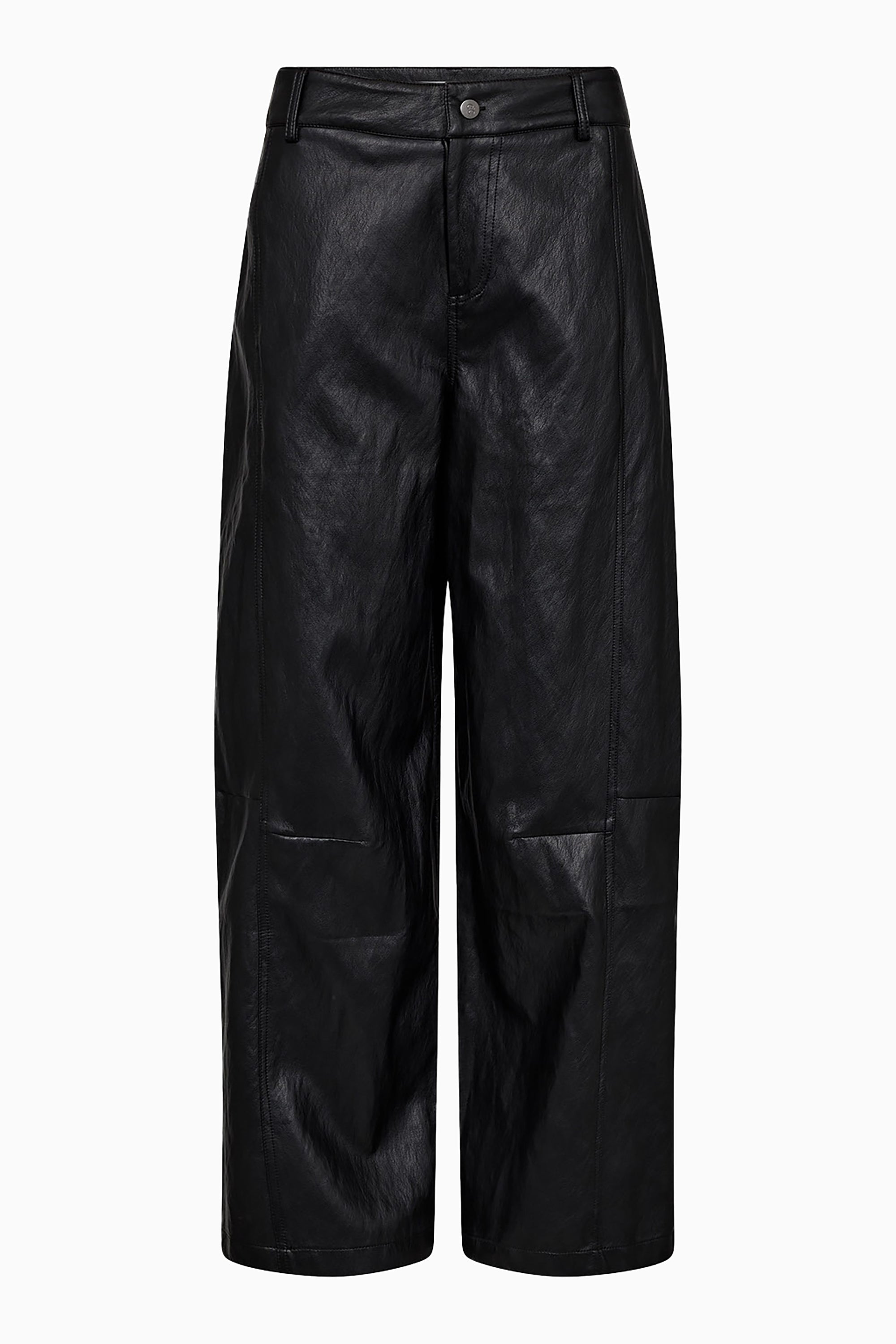 Gitt Faux Leather Pant - Black