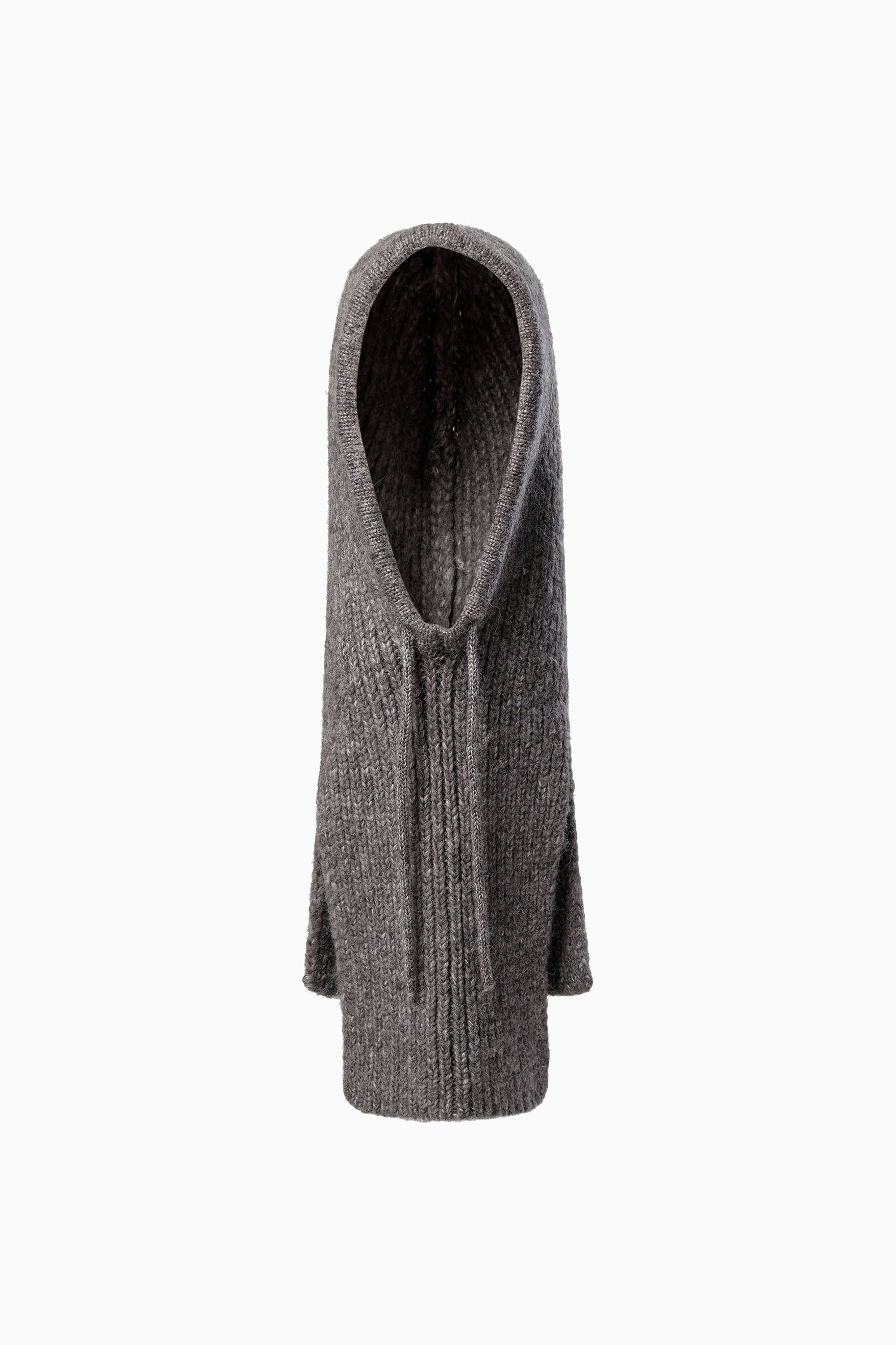 Hailey Balaclava Knit - Mid Grey