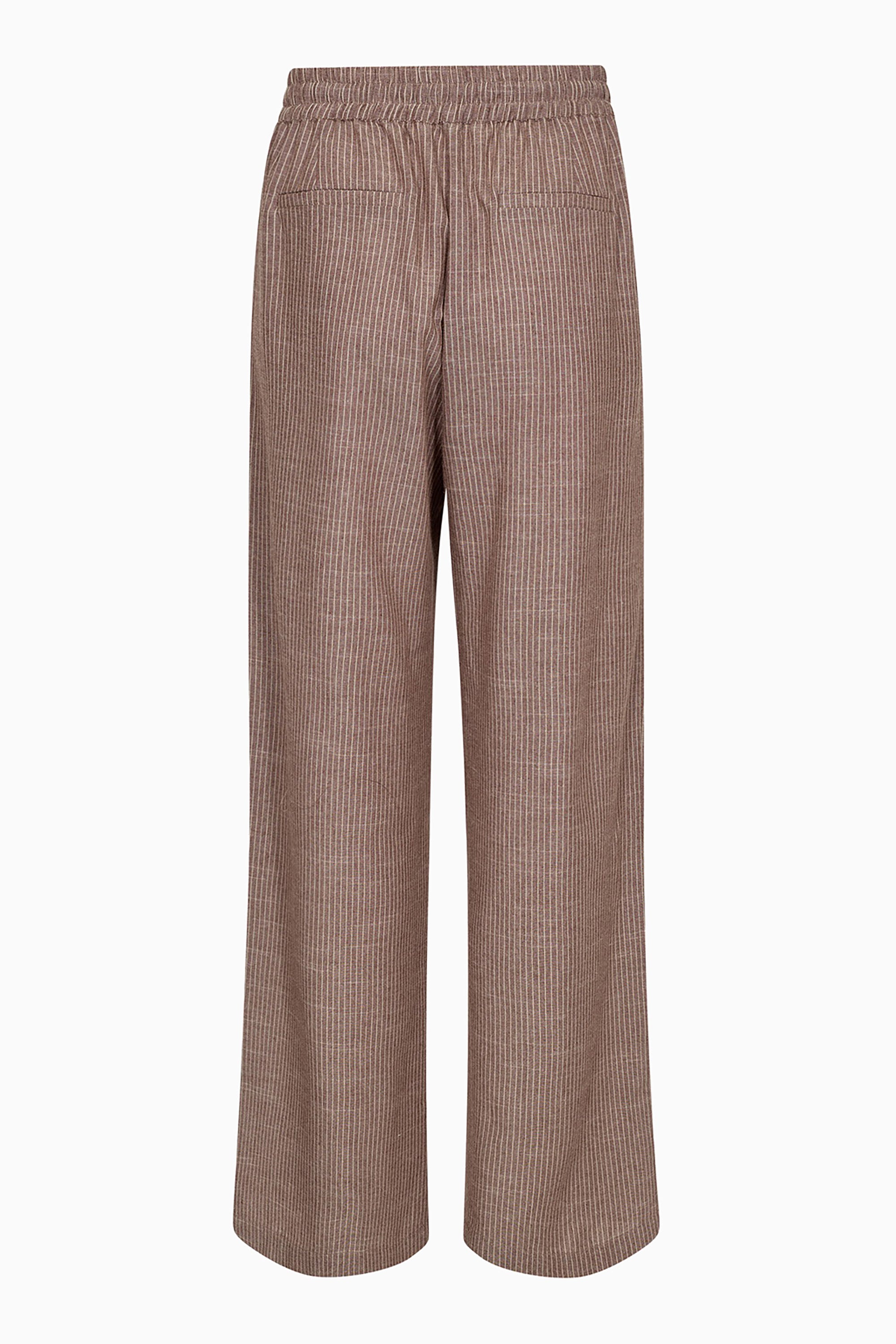 Jiho Stripe LL Pant - Brown