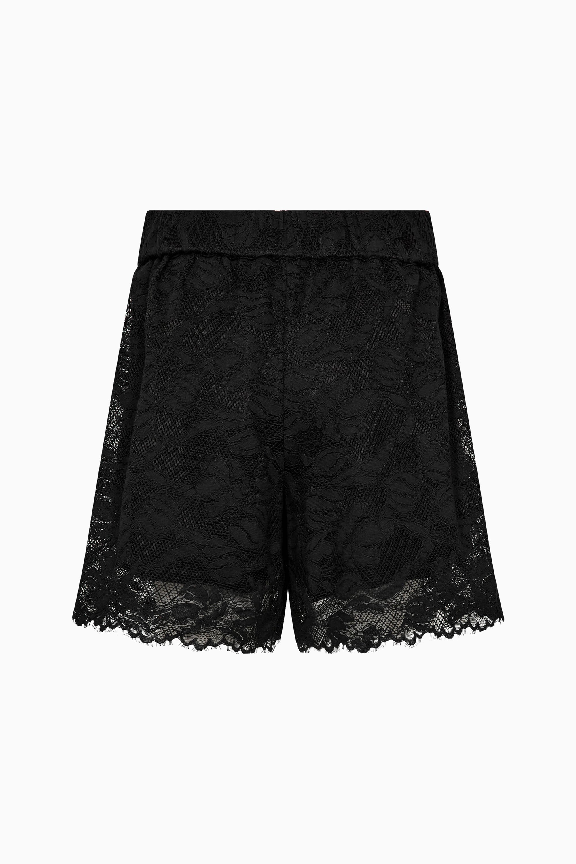 Lanny Lace Shorts - Black