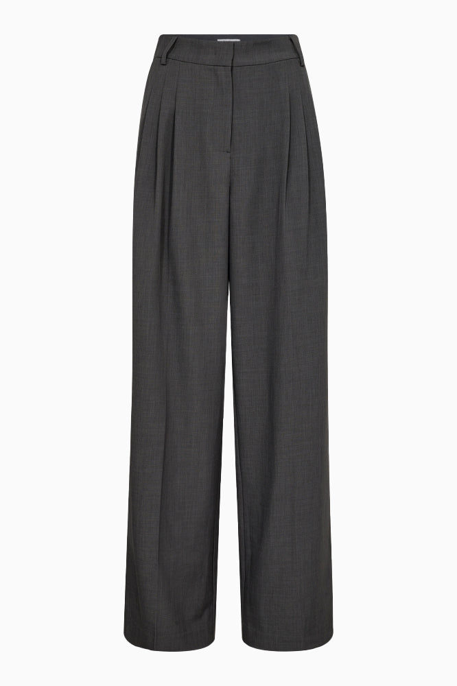 Liane Pleat LL Pant - Dark Grey