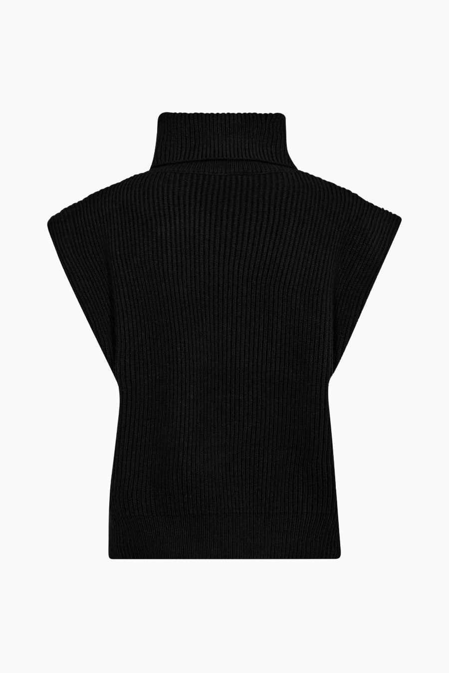  Maja Knit Vest - Black - RUM Amsterdam