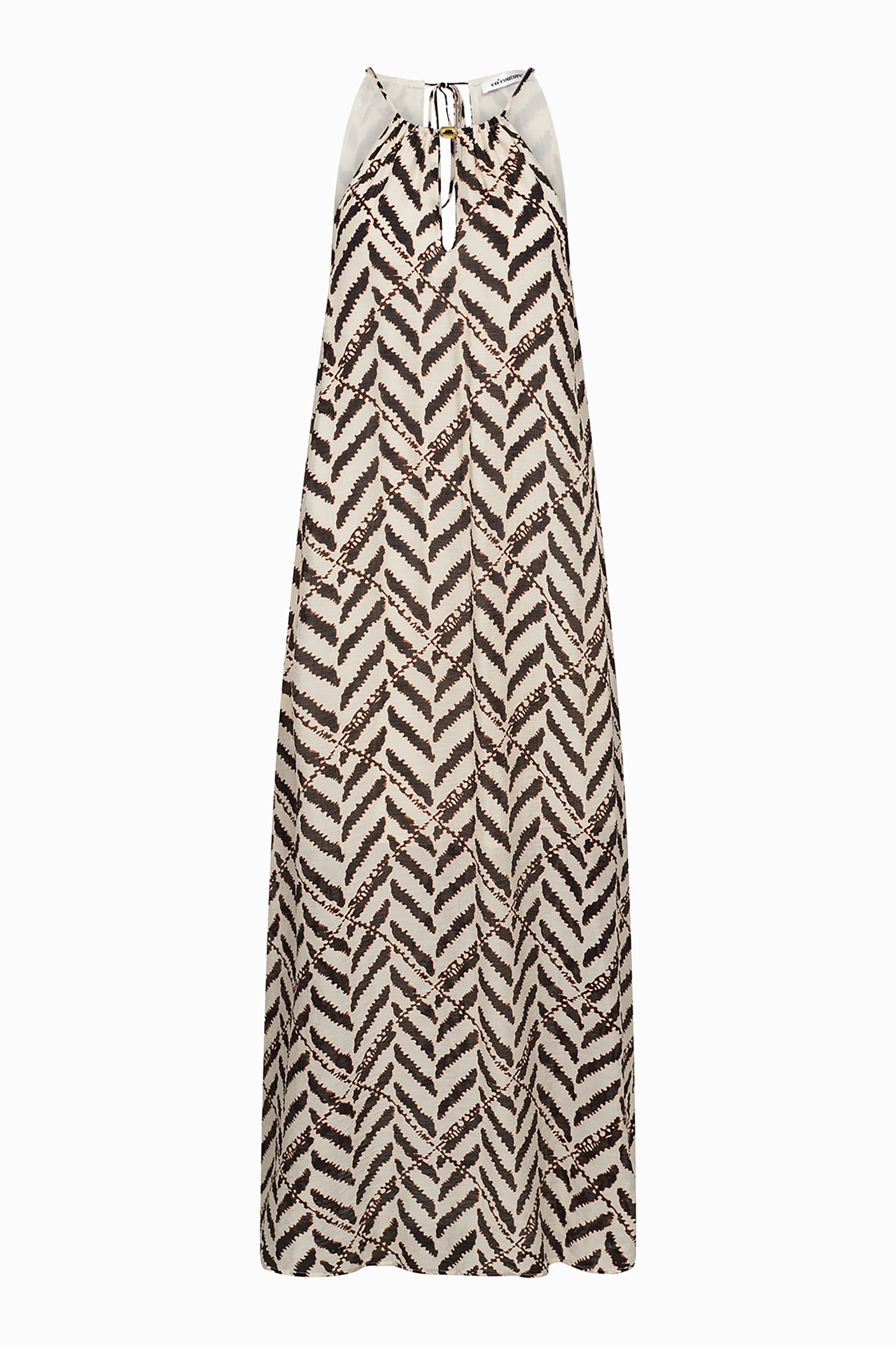 Memphis Halter Dress - Off White
