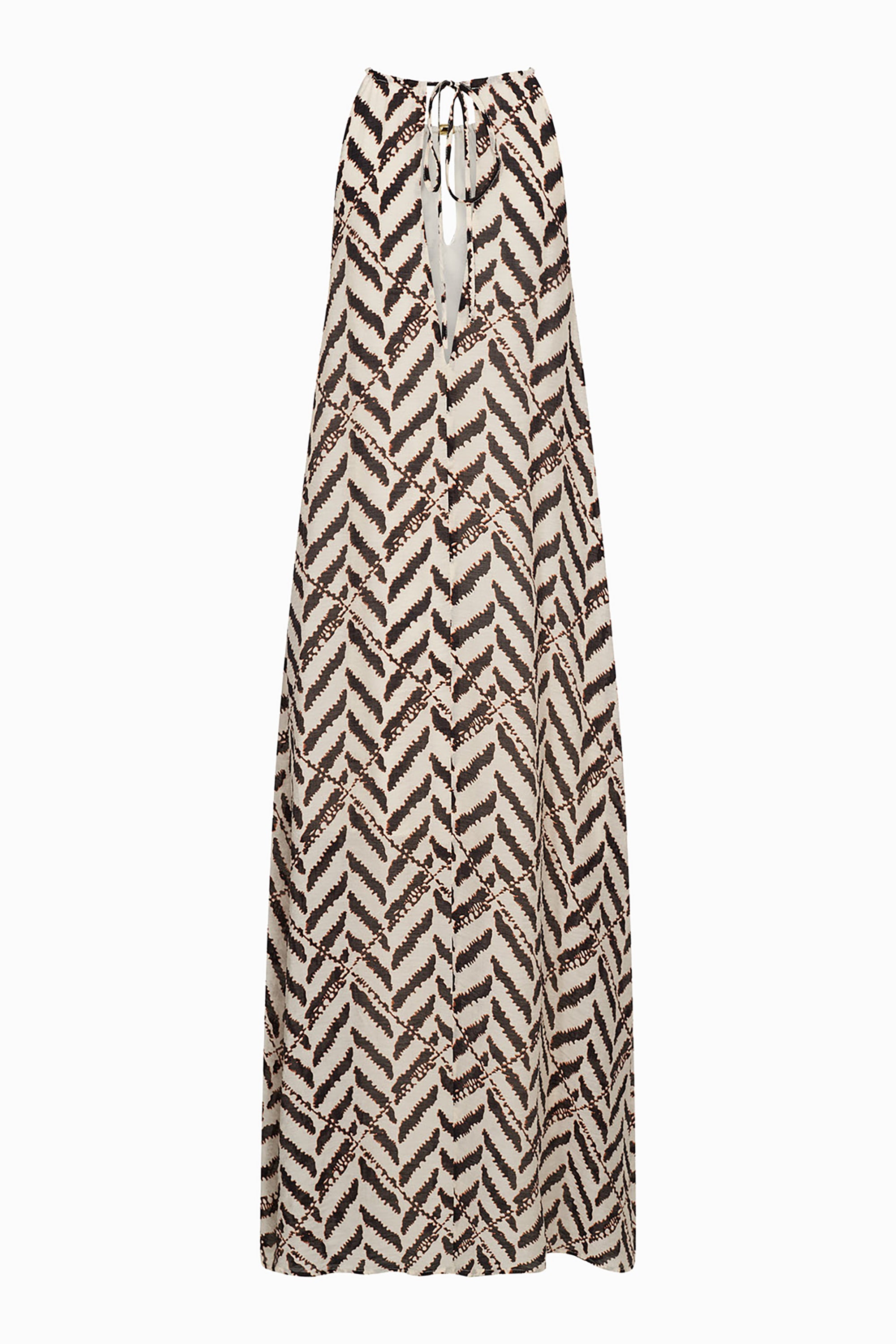 Memphis Halter Dress - Off White