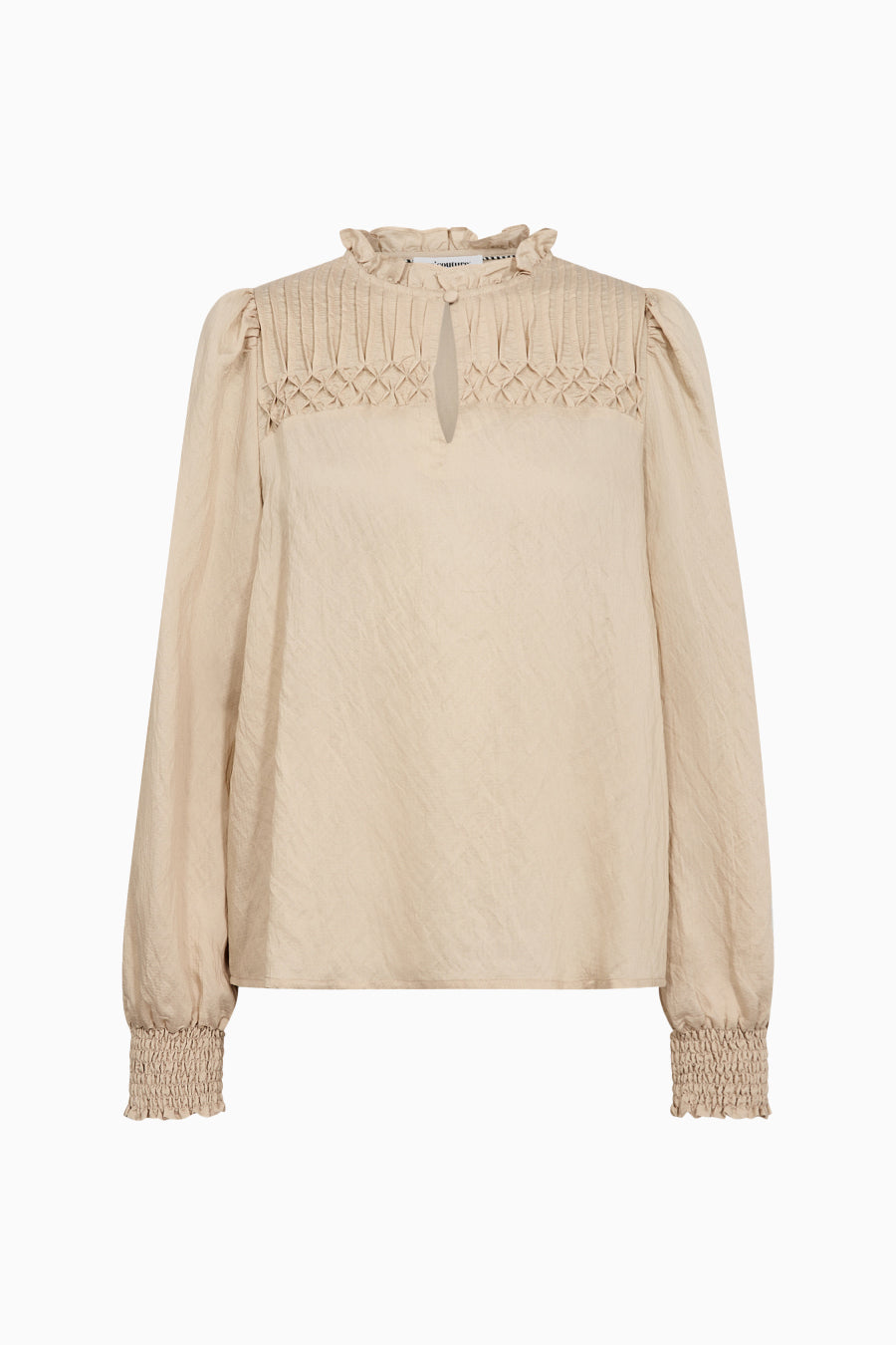 Molly Pintuck Blouse - Powder