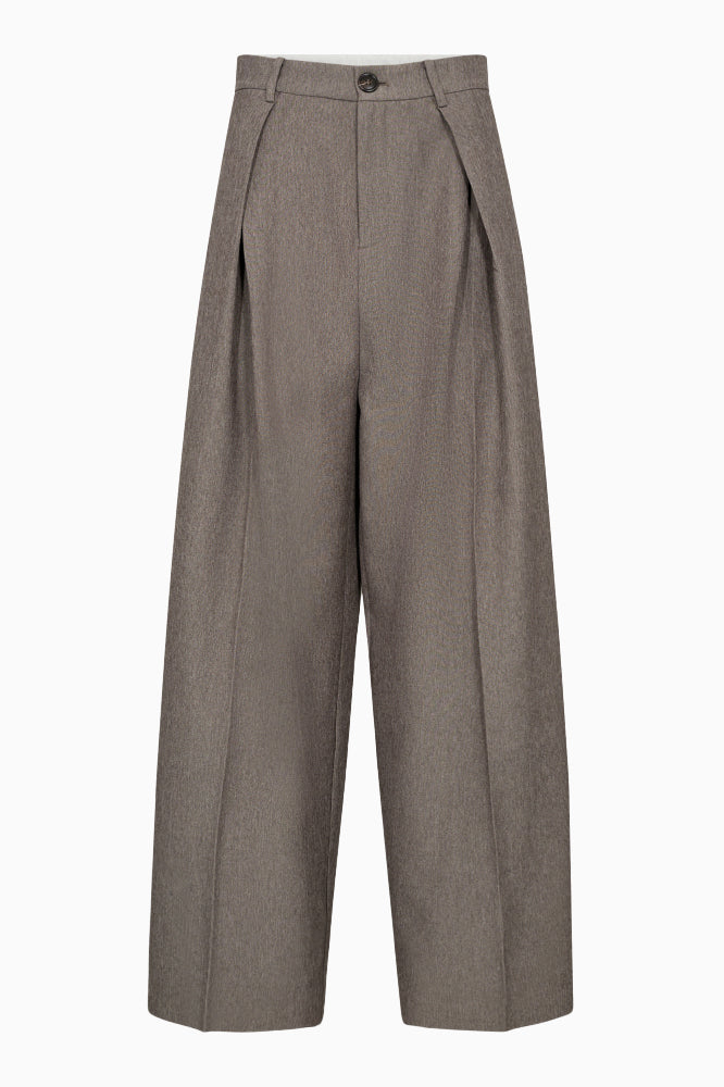 Nana Pleat LL Pant - Mink