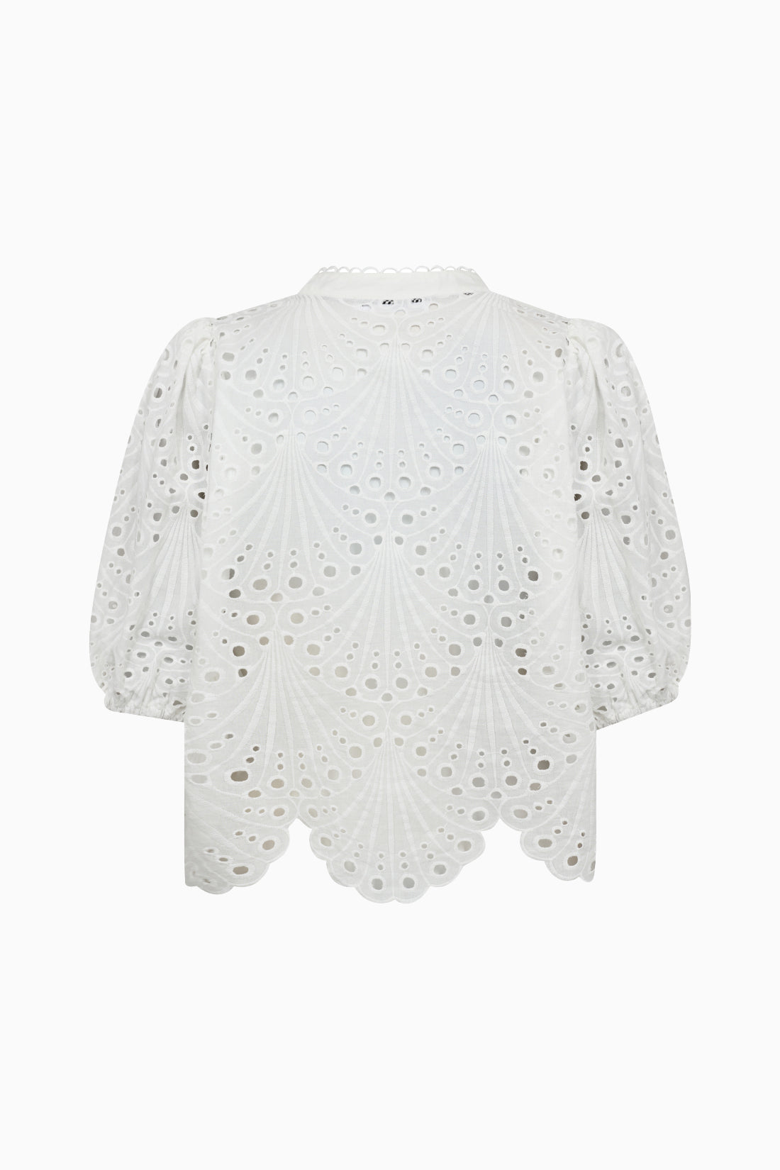 Naya Anglaise SS Shirt - White
