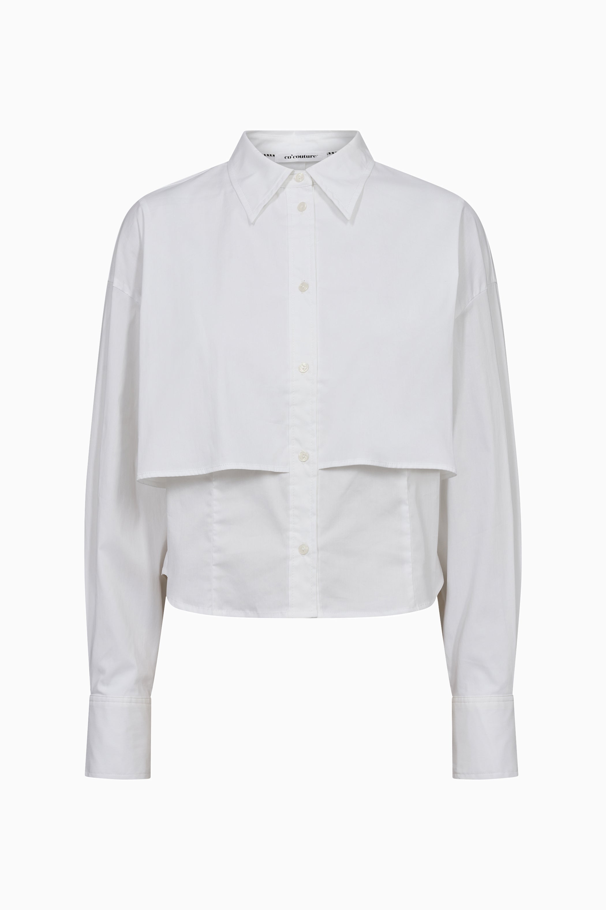 Sandy Double Layer Shirt - White